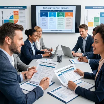Utility leaders in a professional development session