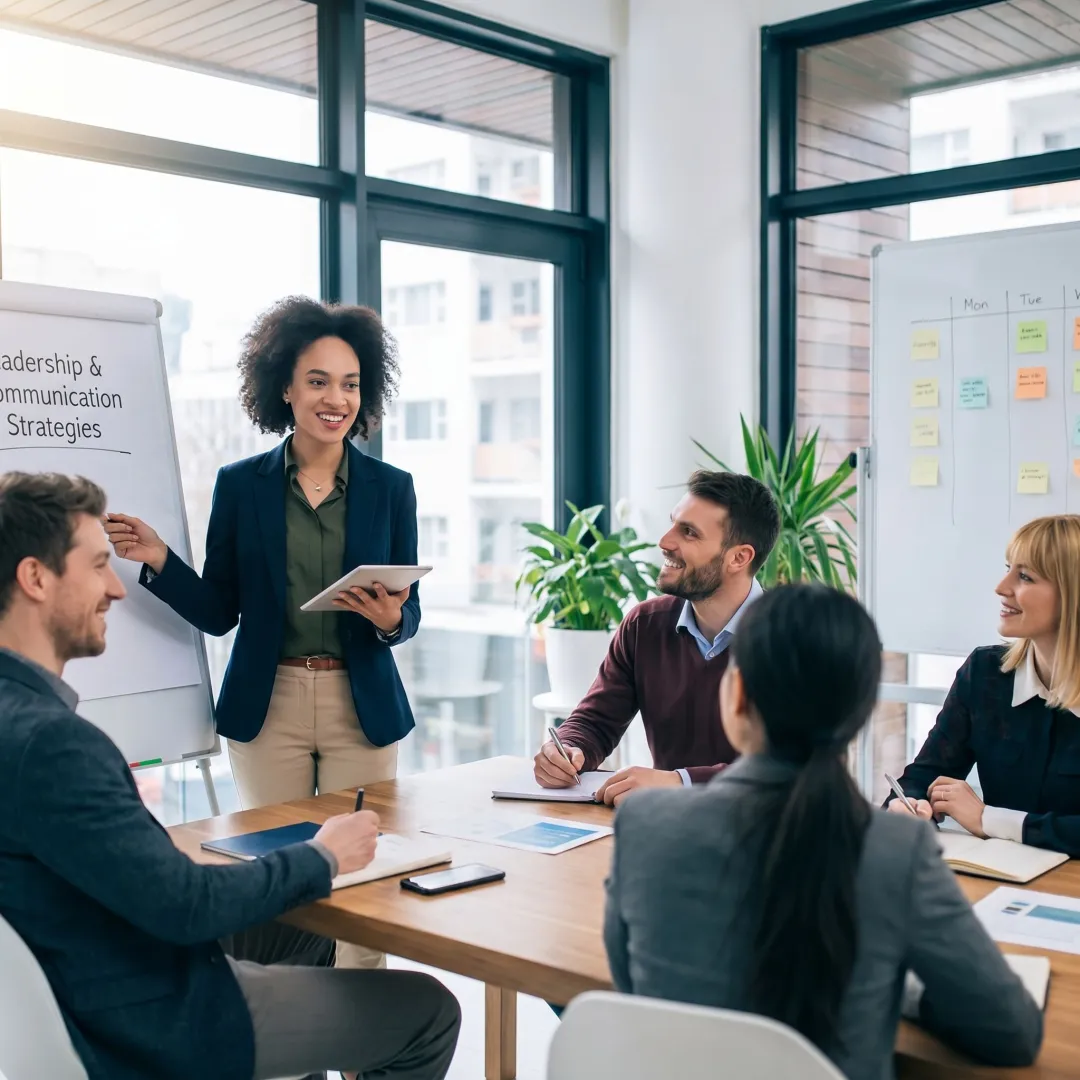 Executive coaching session on inclusive leadership