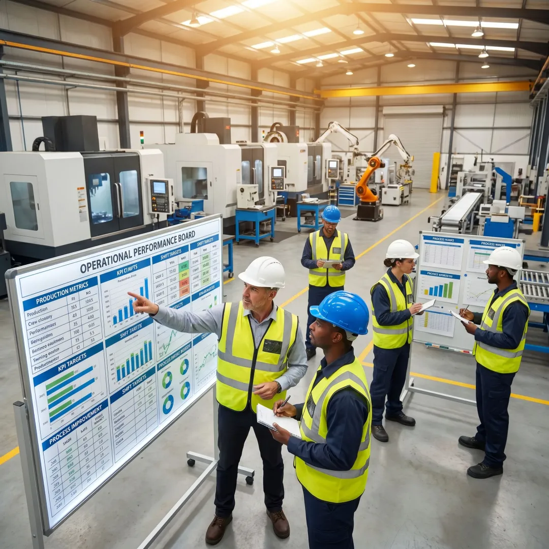 Leadership coaching in a manufacturing setting