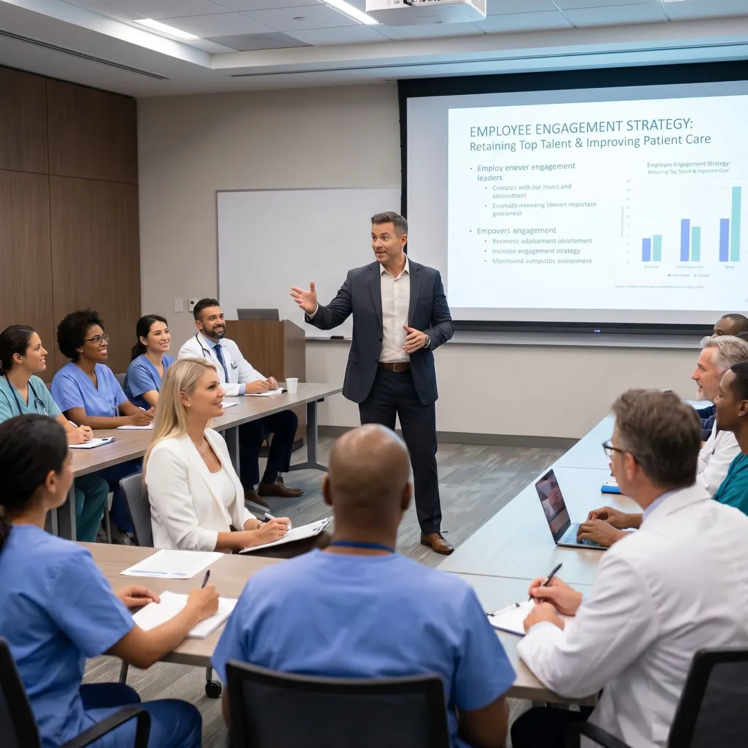Employee Engagement Speaker for Healthcare Organizations