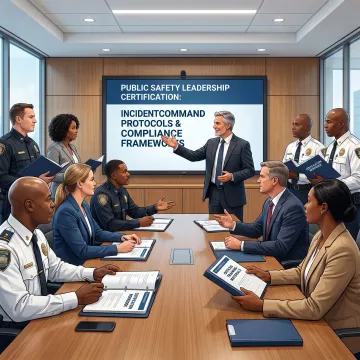 Leadership certification workshop for public safety professionals