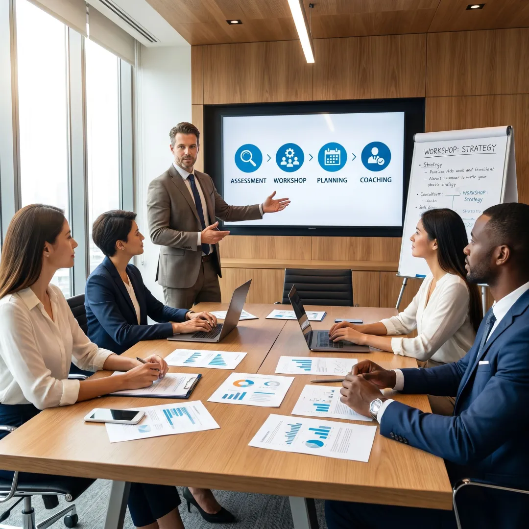 Business leadership coaching process