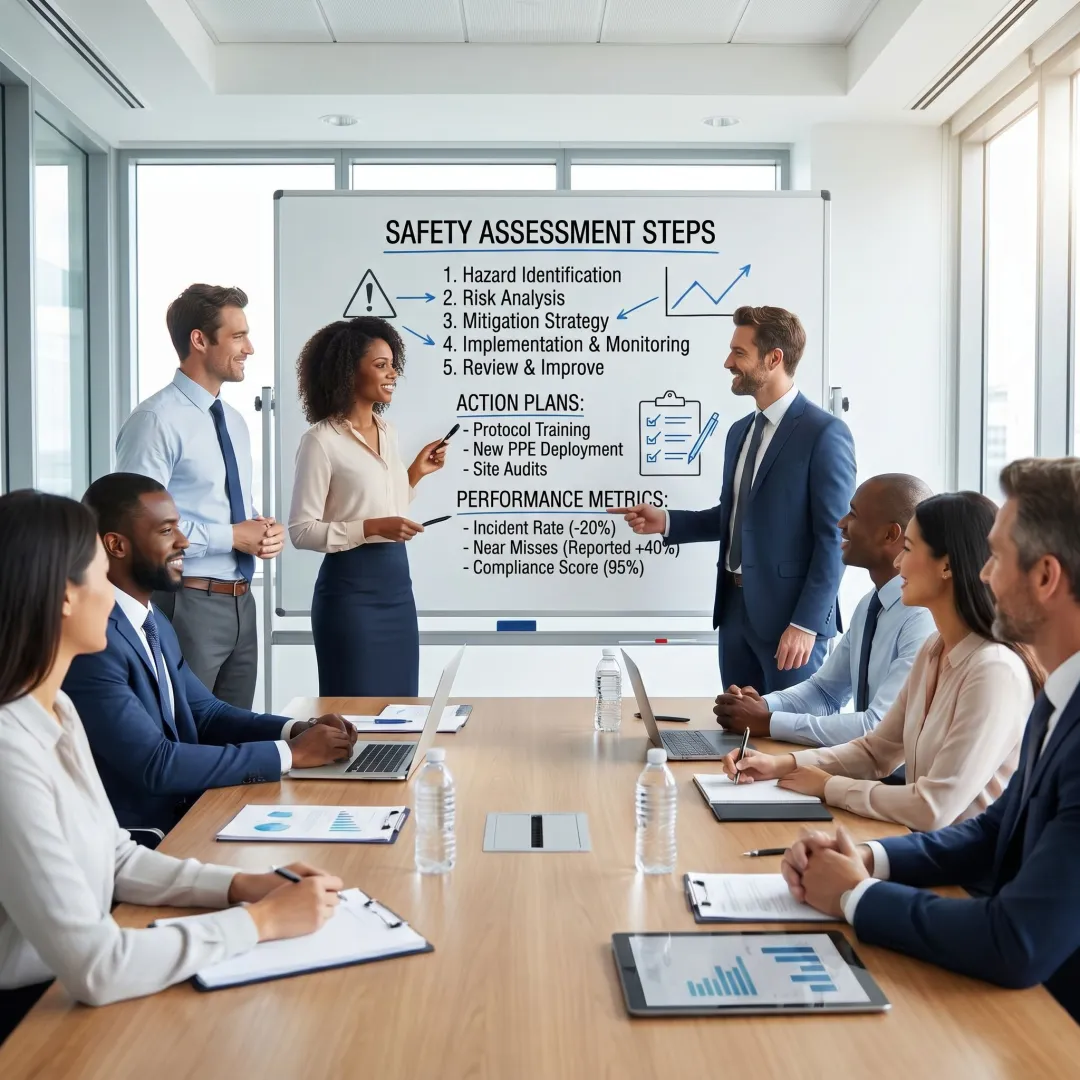 Safety consulting team mapping improvement process