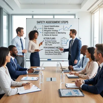 Safety consulting team mapping improvement process