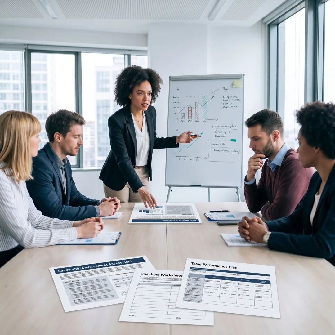 Leadership coaching and development process