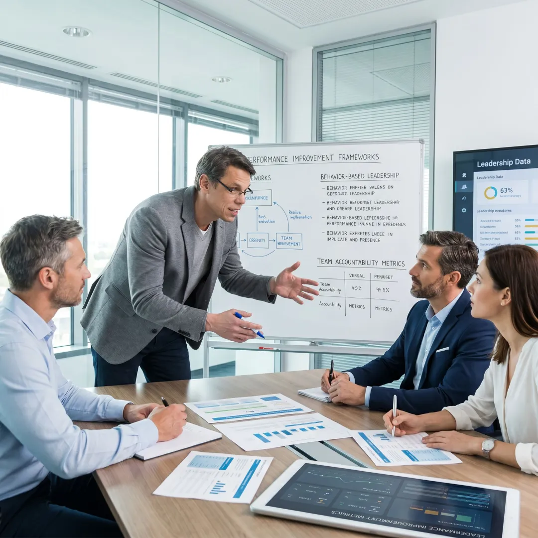Executive coaching and leadership development session