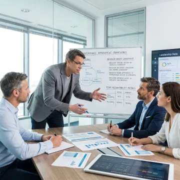 Executive coaching and leadership development session