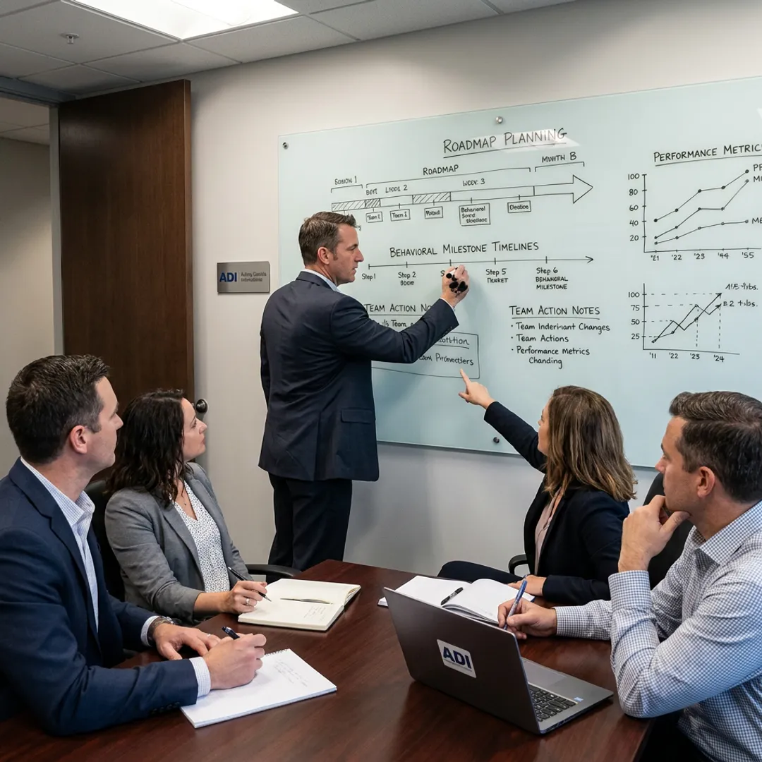 Consultant mapping leadership and performance strategy