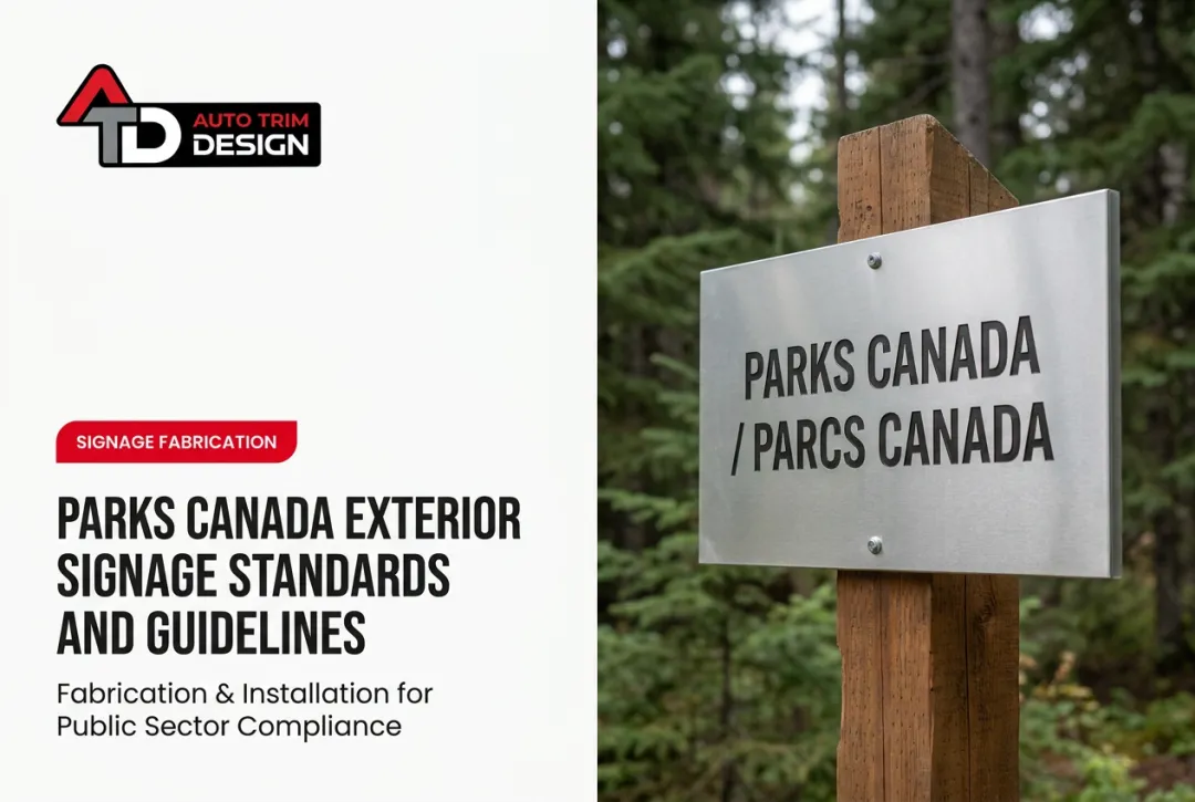 Parks Canada Exterior Signage Standards and Guidelines