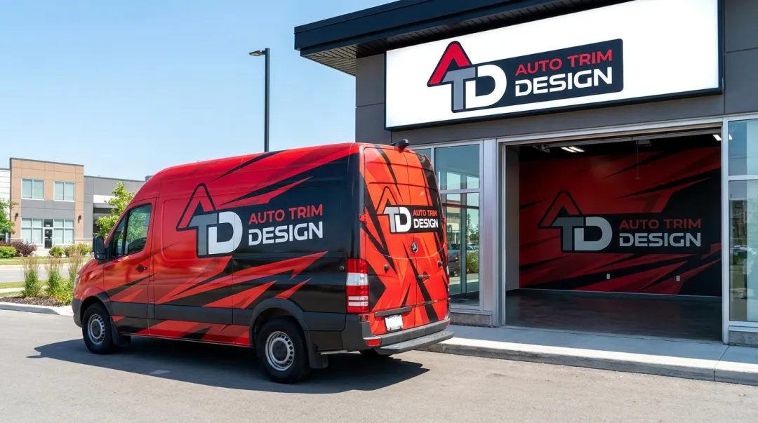 Auto Trim DESIGN vehicle wraps and signage brand consistency