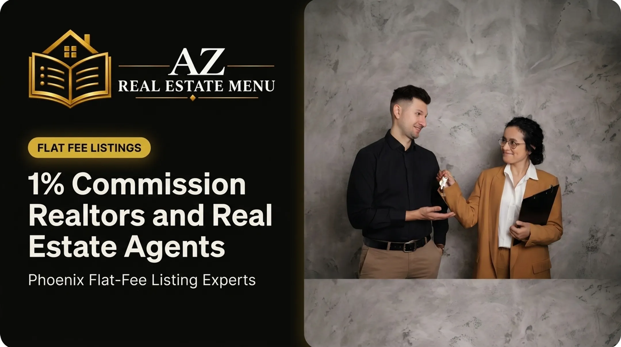 1% Commission Realtors and Real Estate Agents