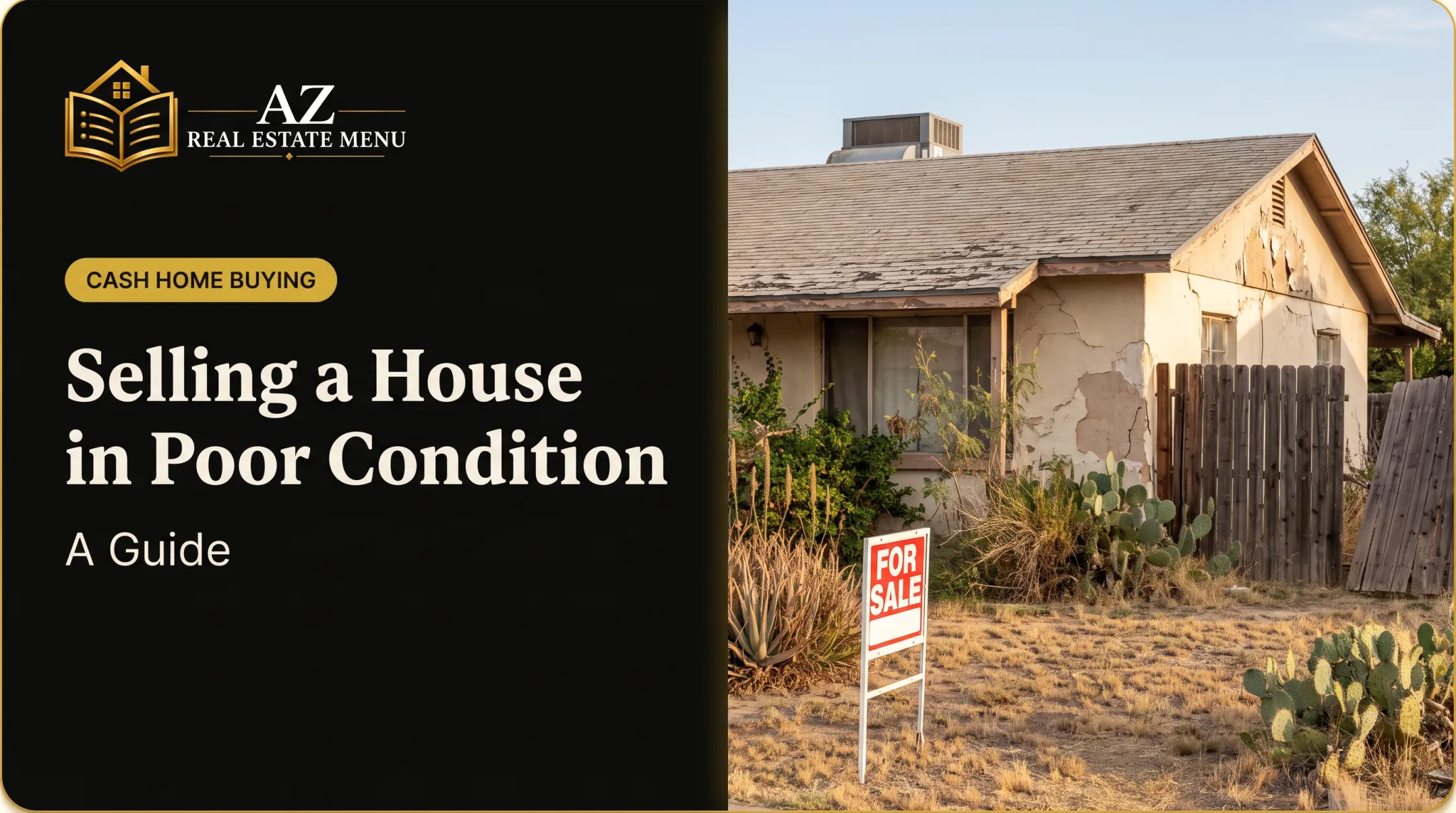 Selling a House in Poor Condition: A Guide