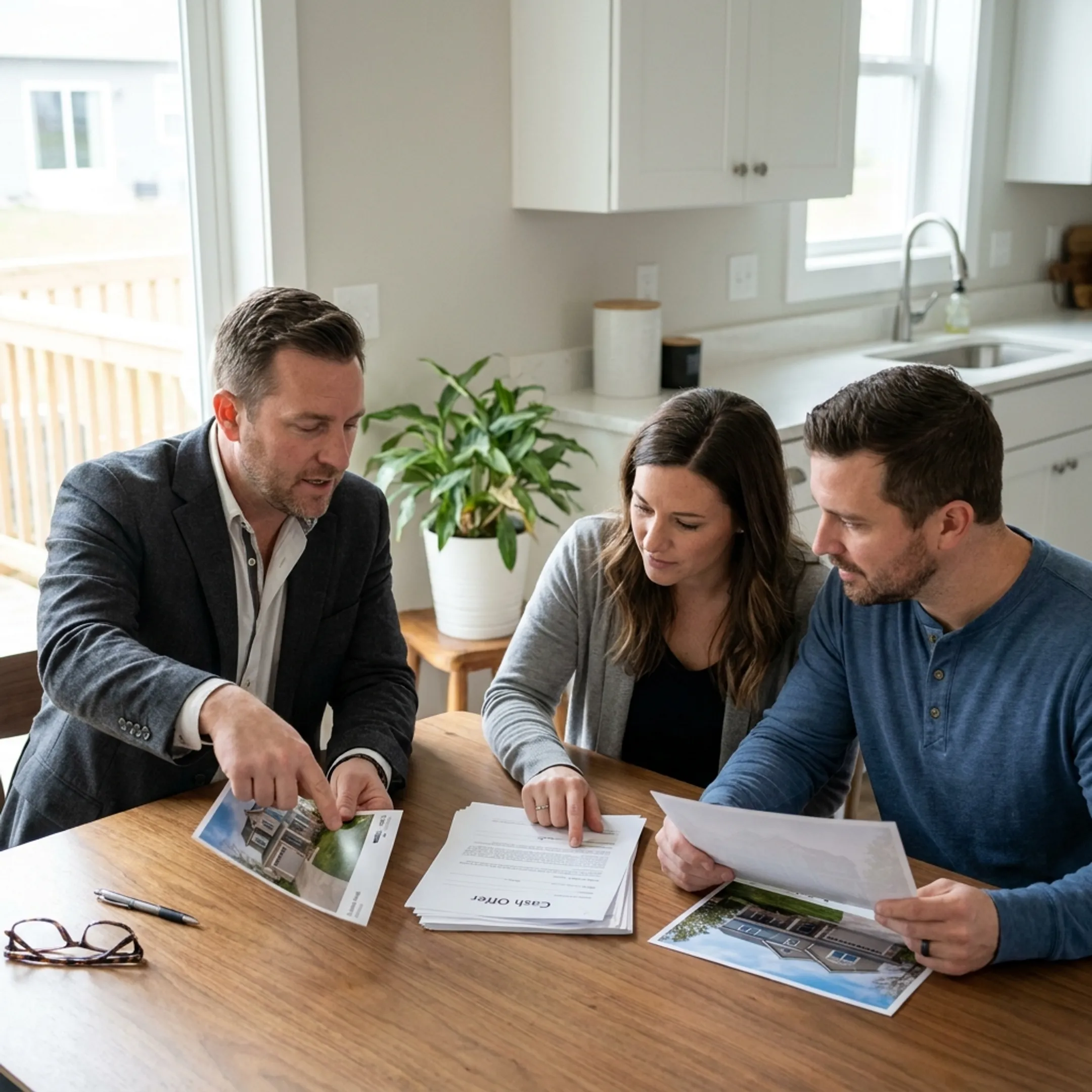 Homeowners considering a cash offer