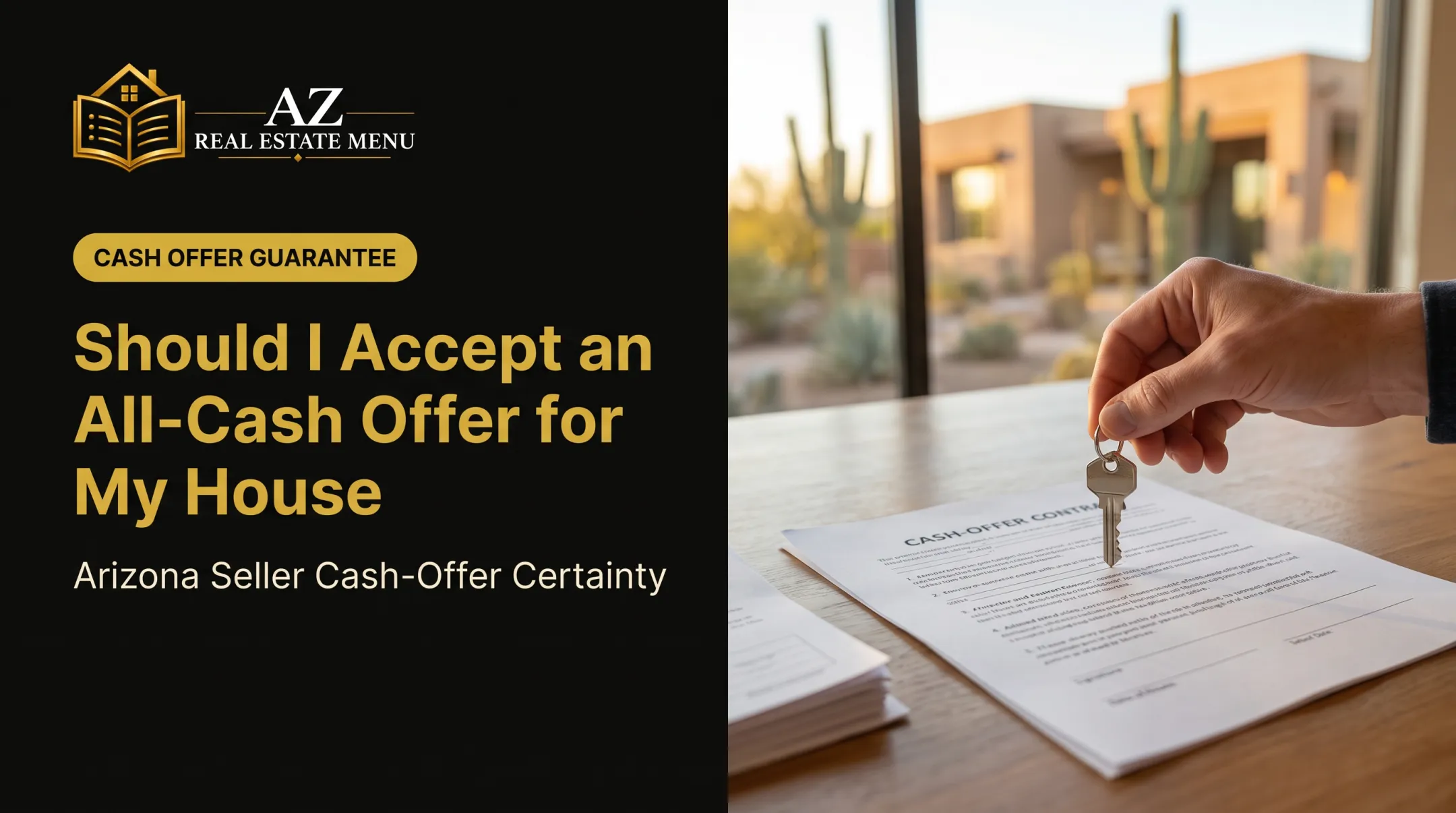 Should I Accept an All-Cash Offer for My House