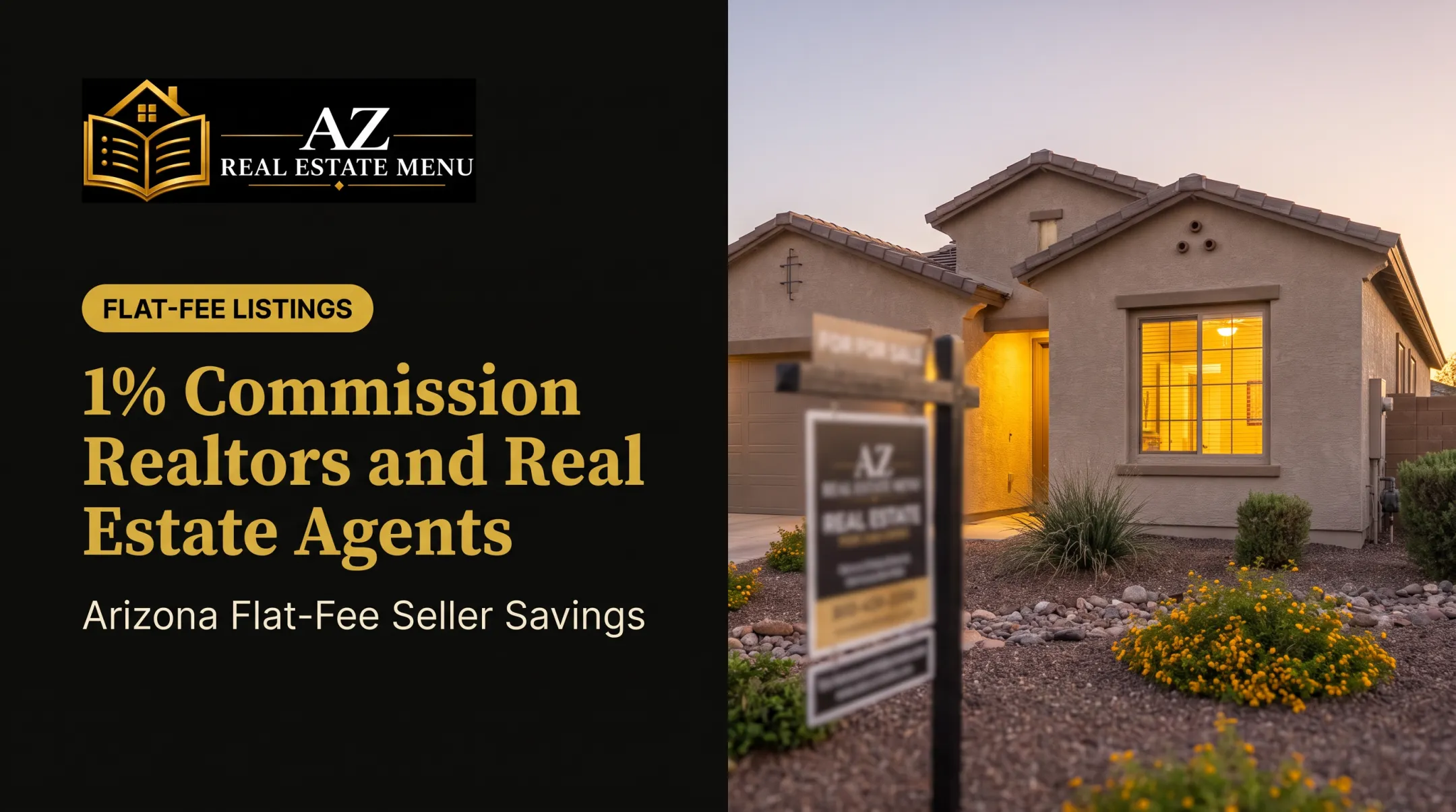 1% Commission Realtors and Real Estate Agents