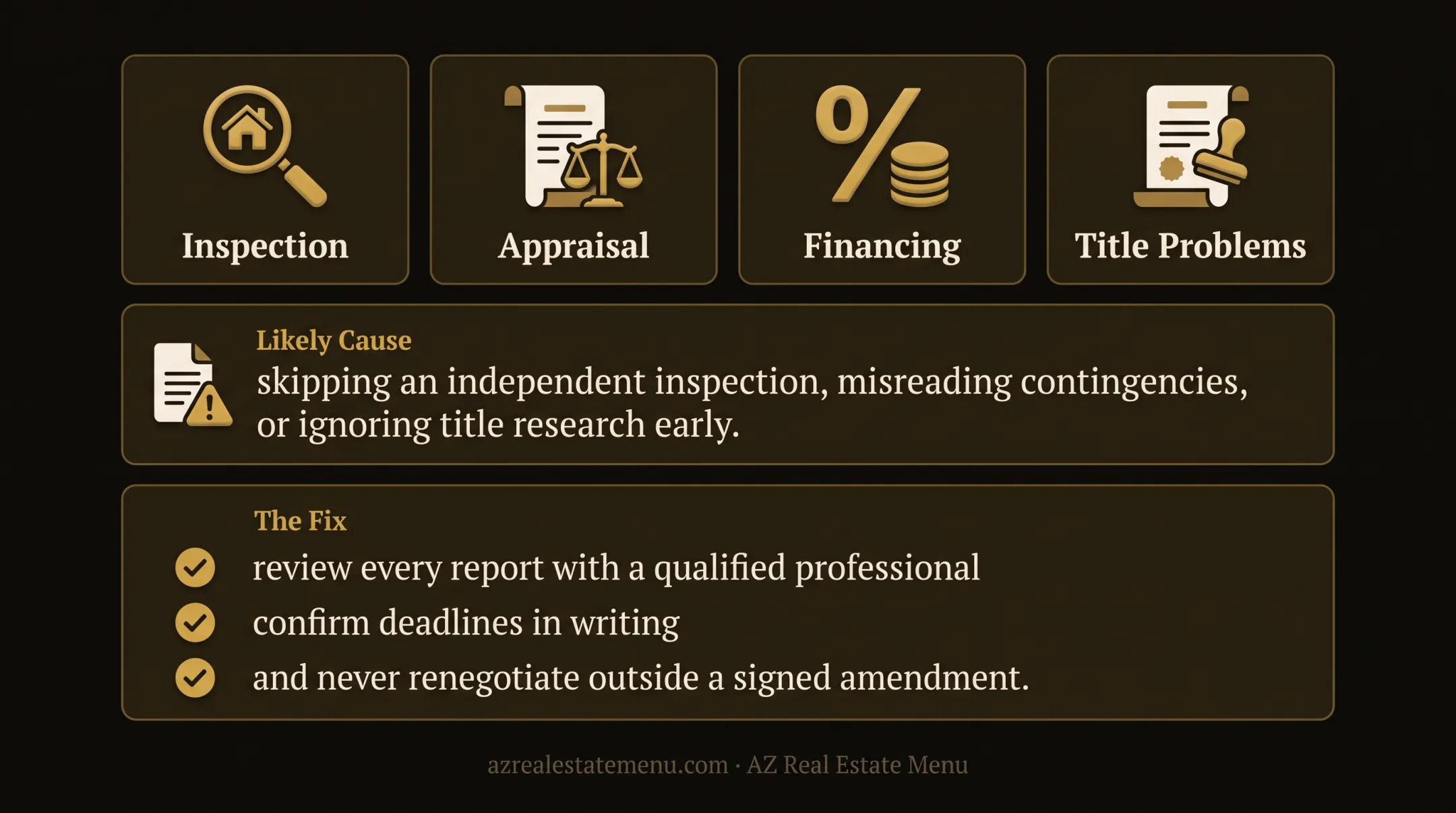 Three common no-agent real estate problems and practical fixes