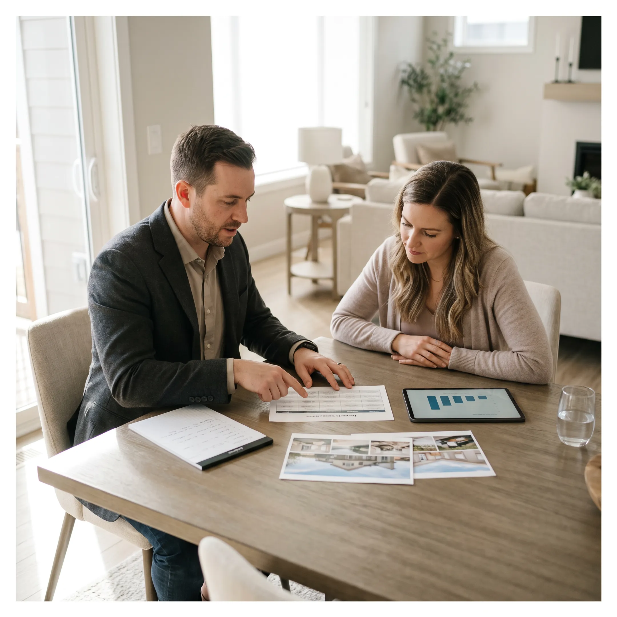 Arizona seller reviewing home selling choices with a real estate advisor