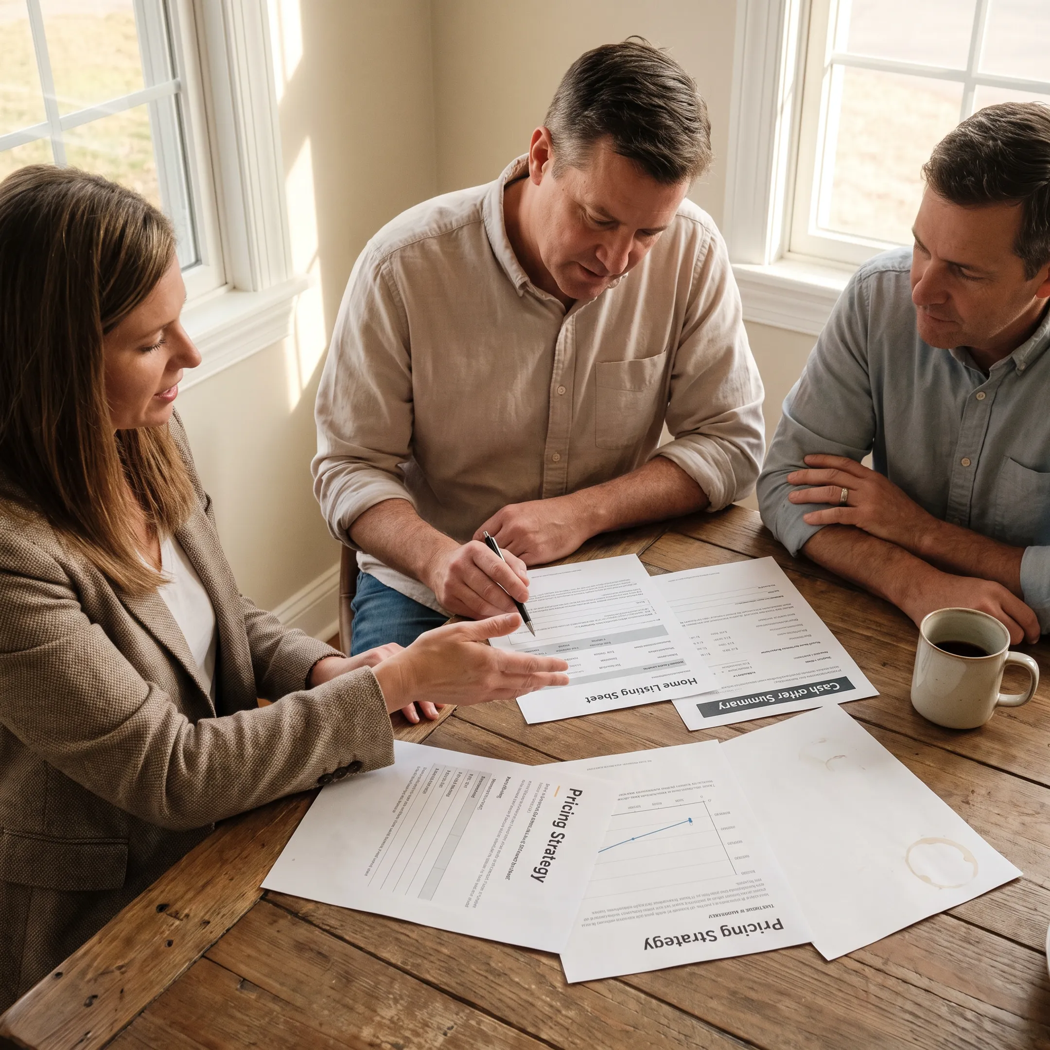 Arizona property owners discussing selling options