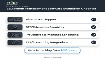 Four-point checklist for choosing construction equipment management software