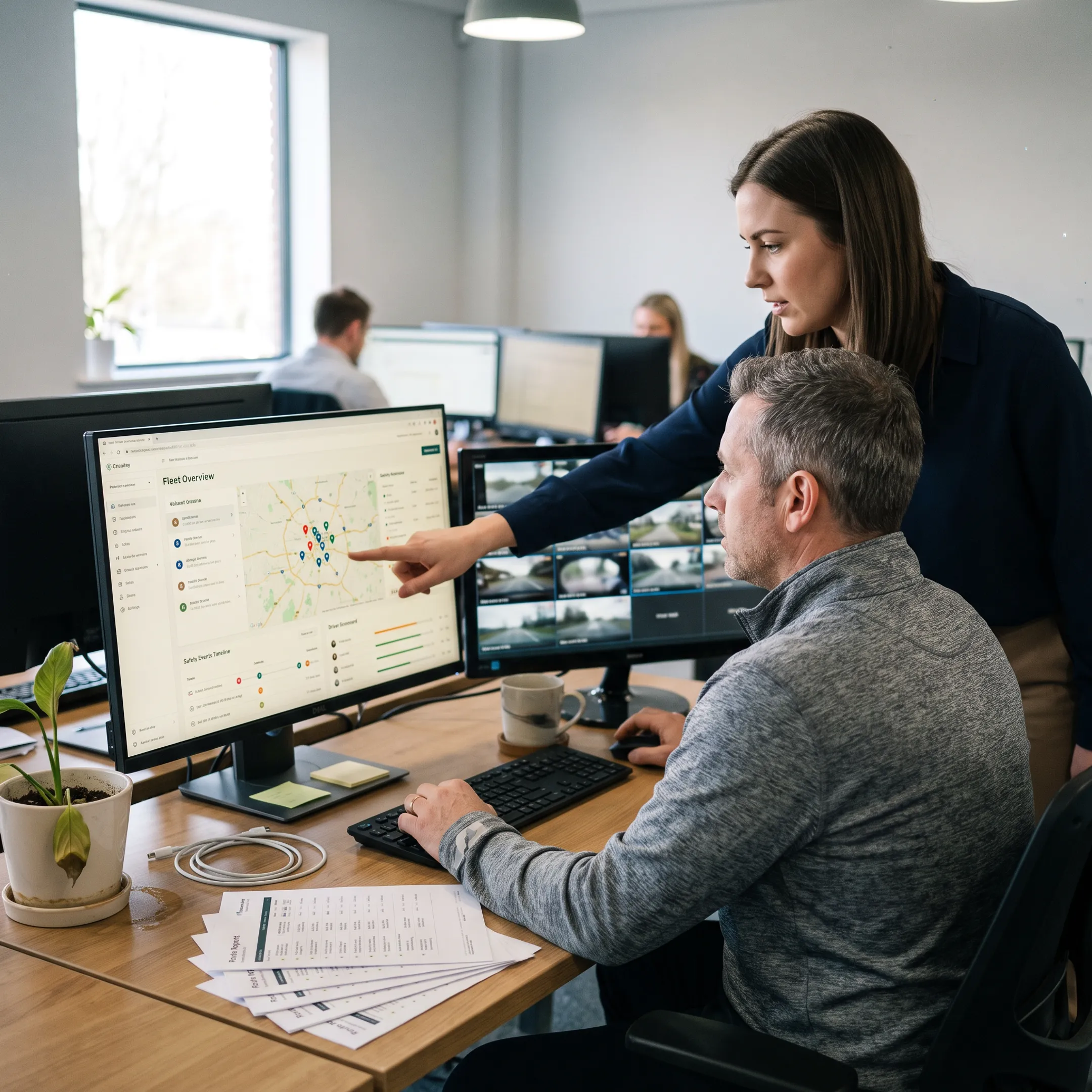 Commercial fleet safety monitoring