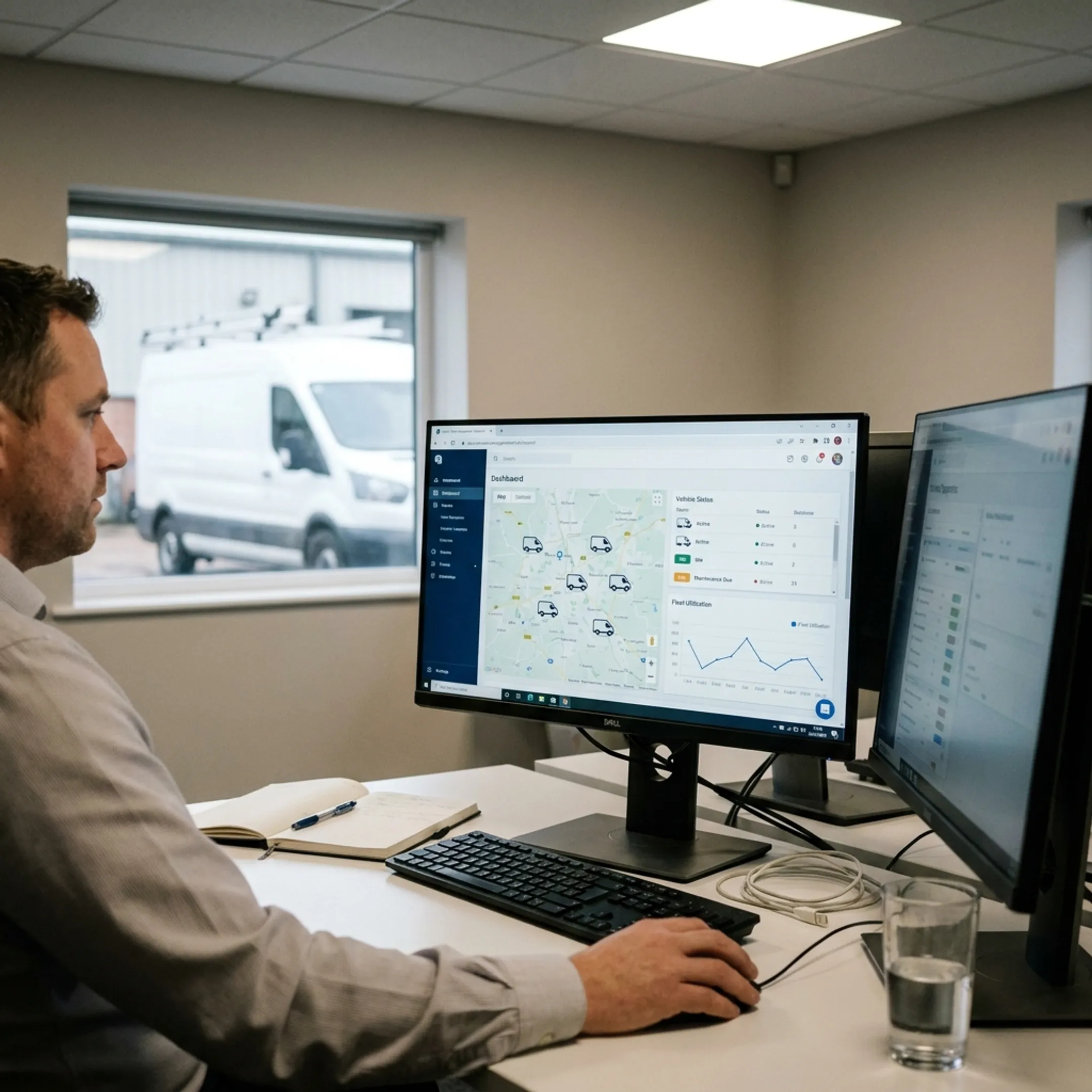 Utilities fleet tracking