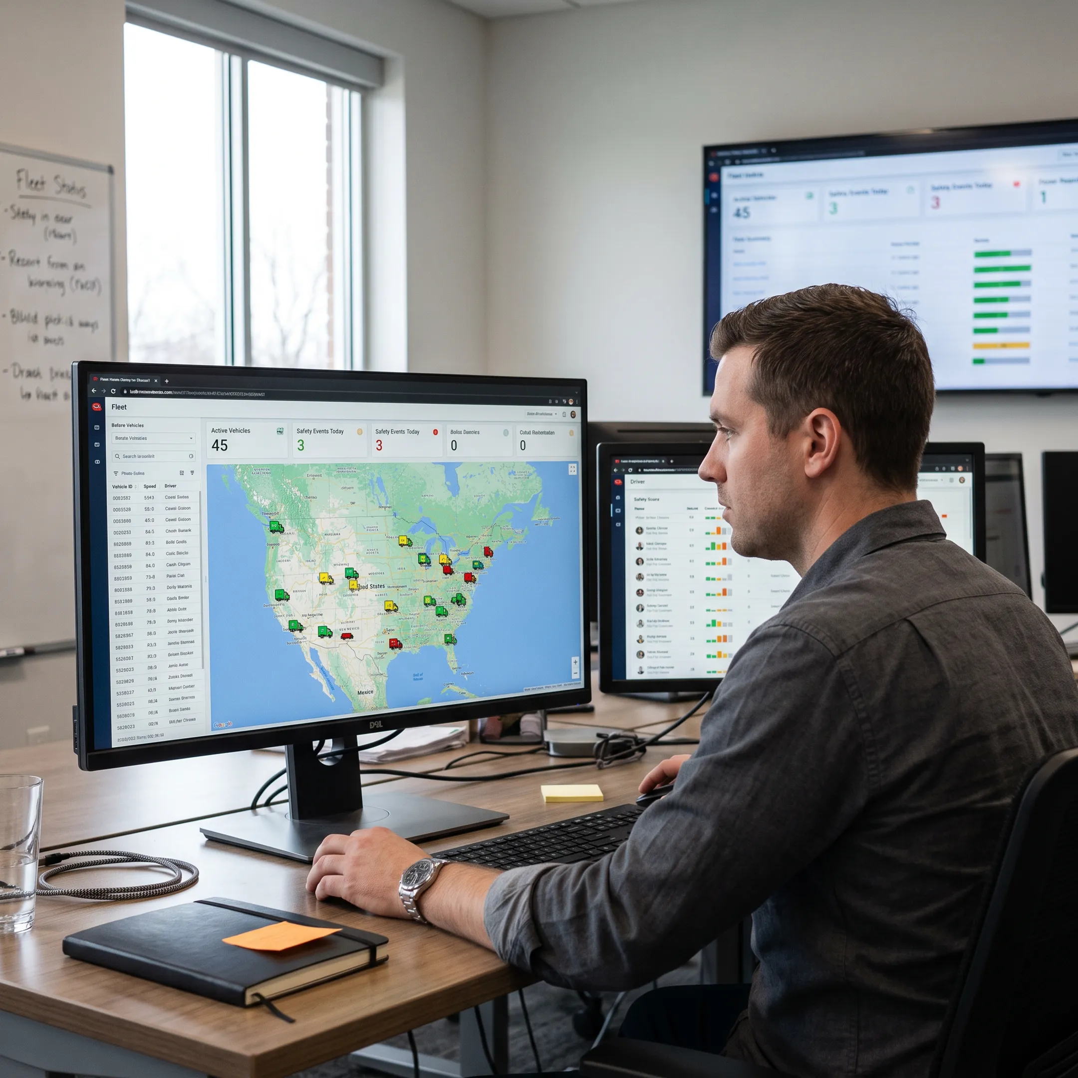 Trucking fleet dispatch software