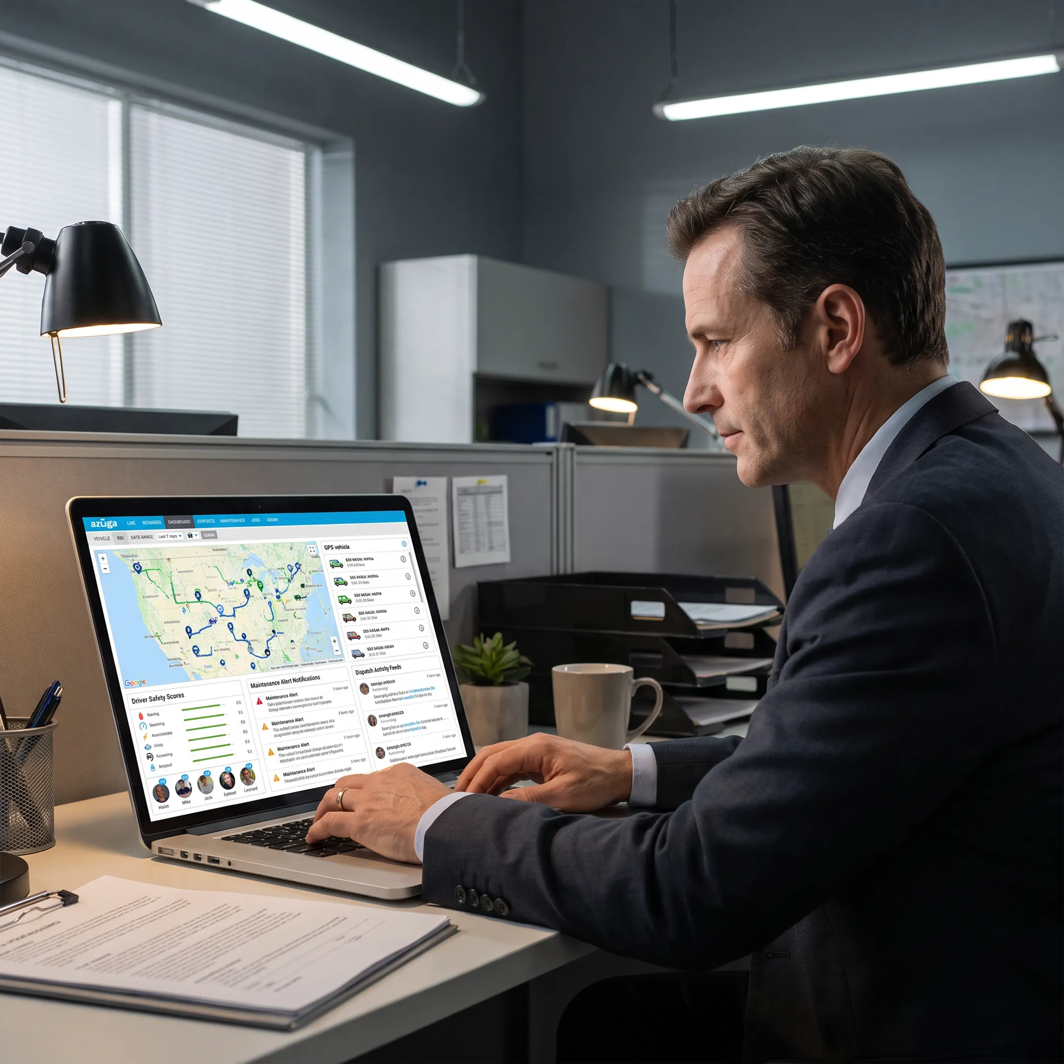 Fleet supervisor using a cloud management platform