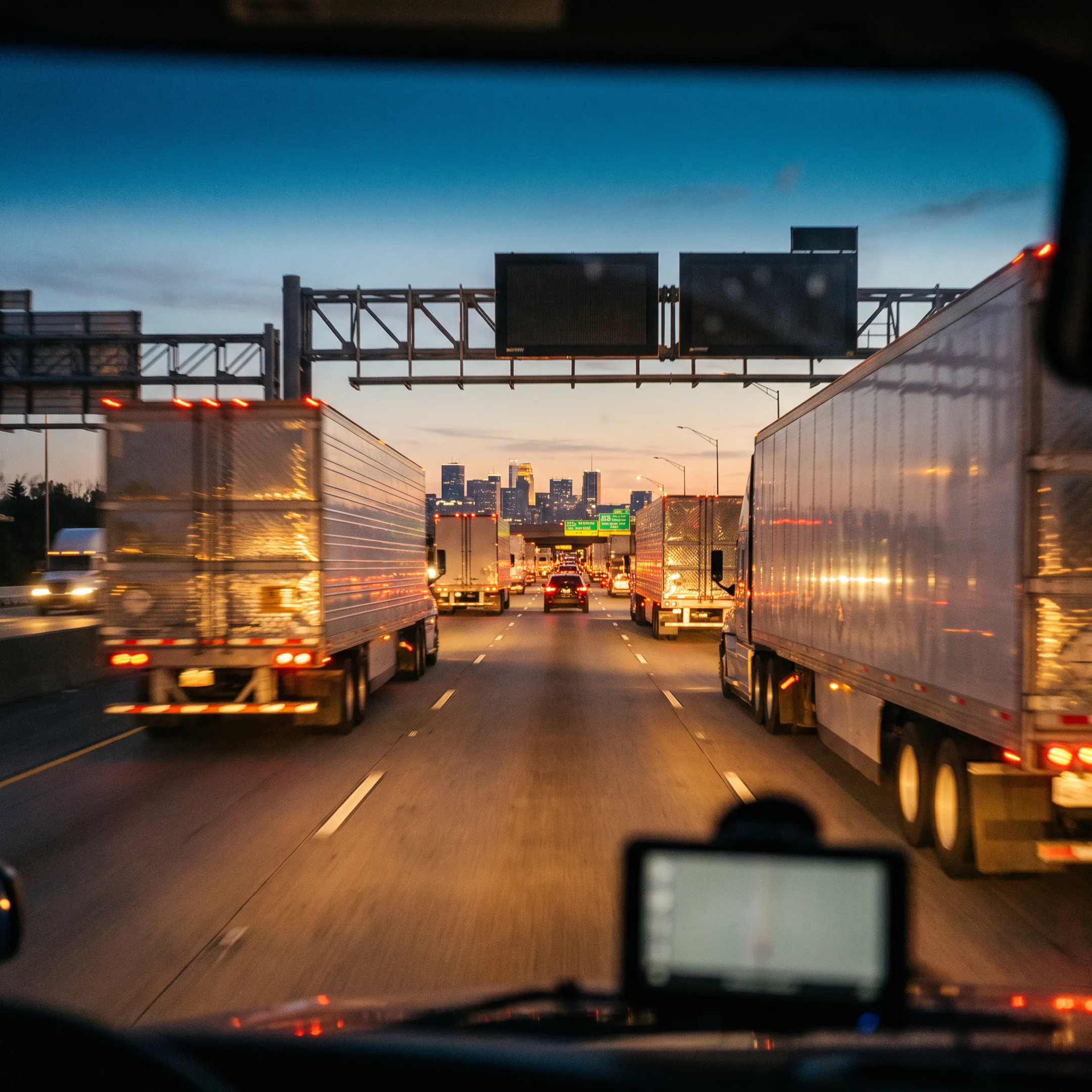 Trucking fleet utilization