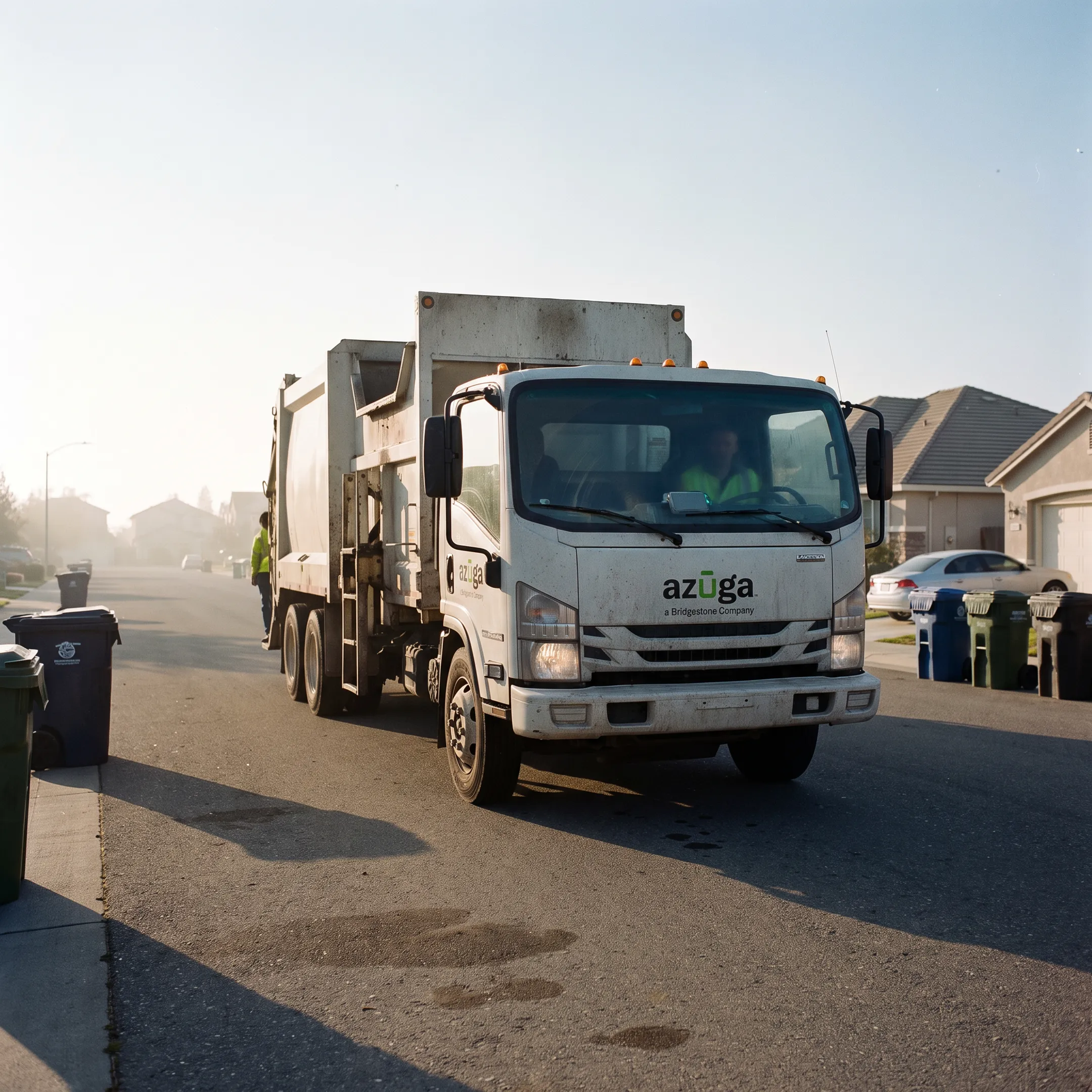 Waste management fleet utilization