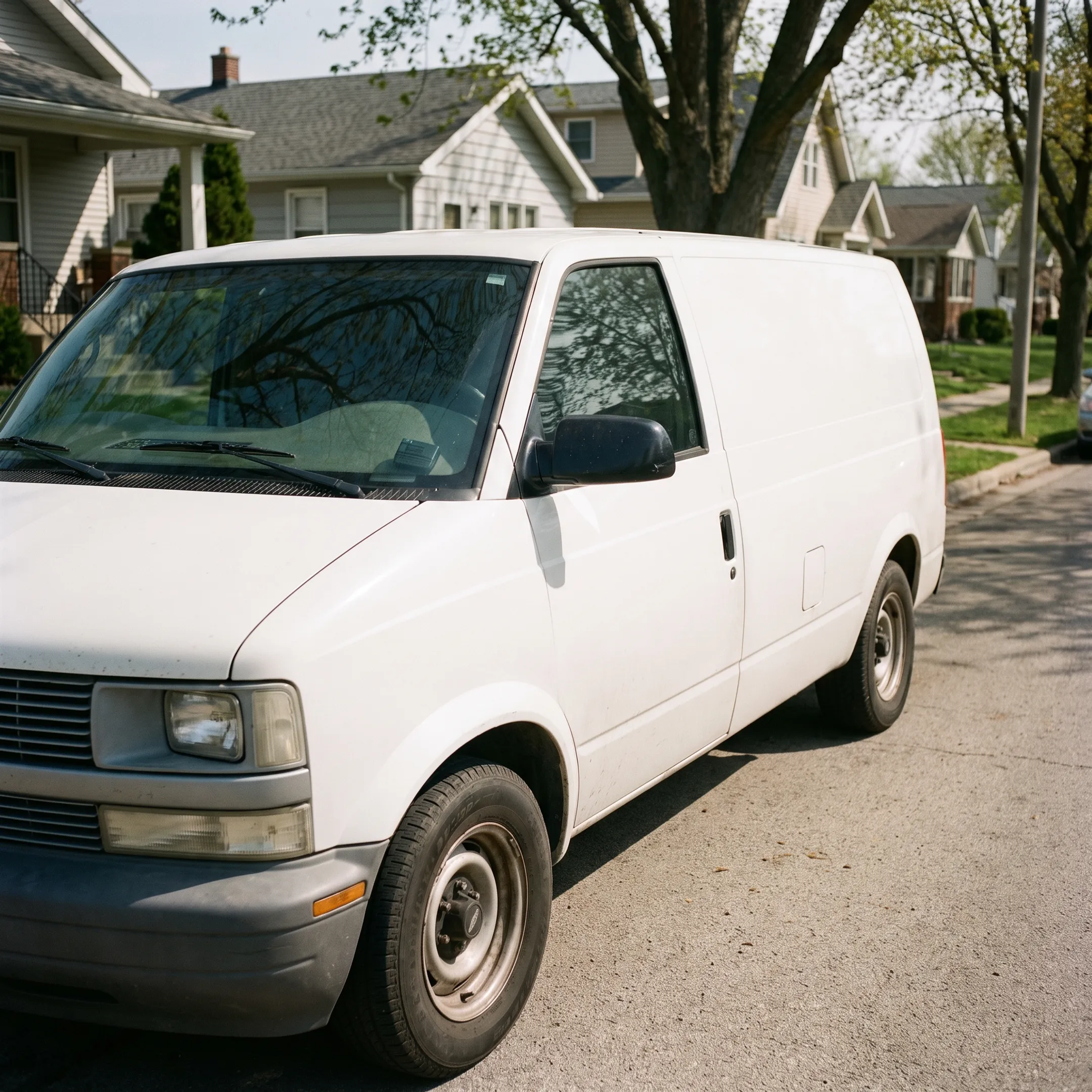 Field service van with tracking sensor