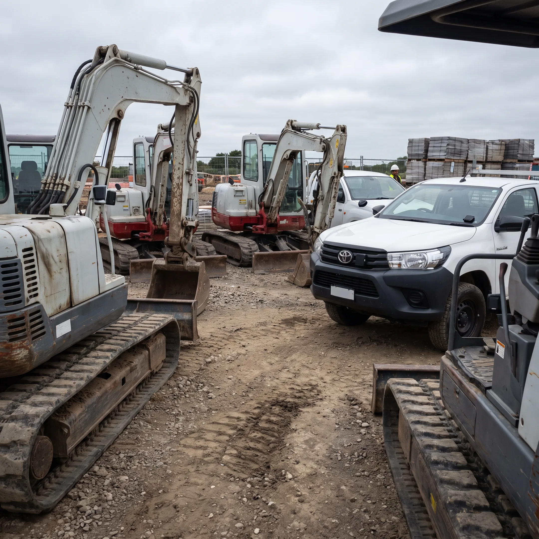 Construction equipment tracking