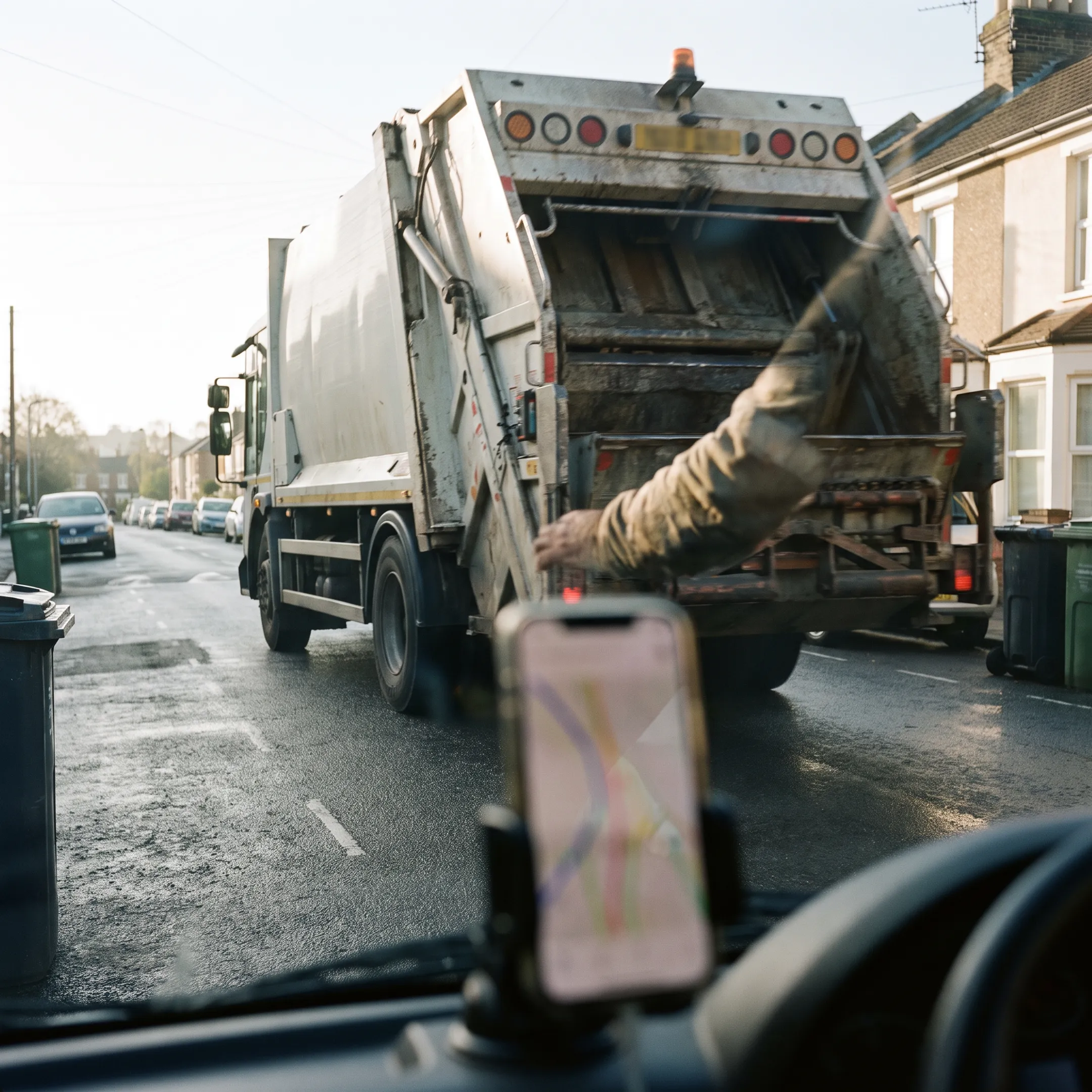 Waste management routing
