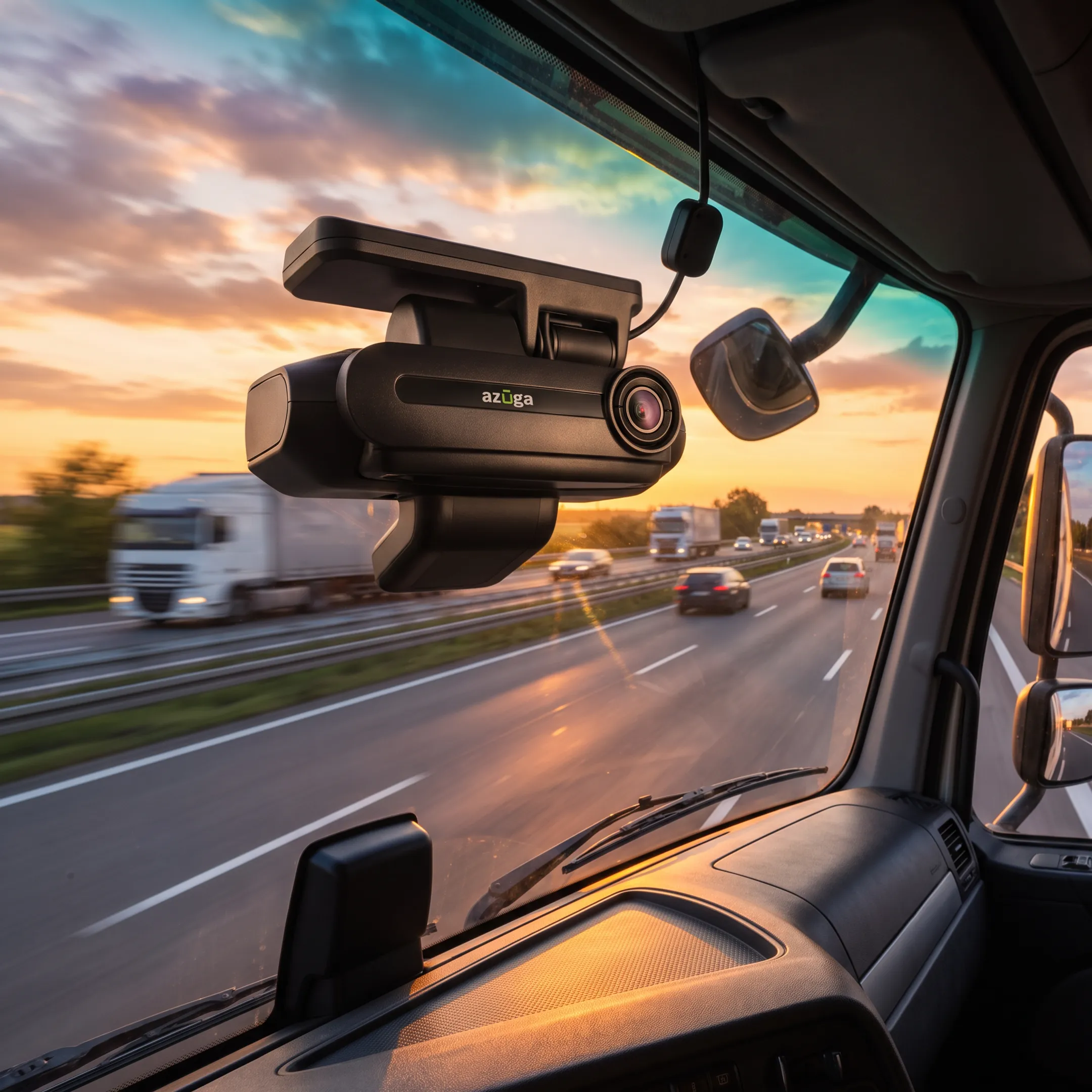 Construction fleet using video telematics