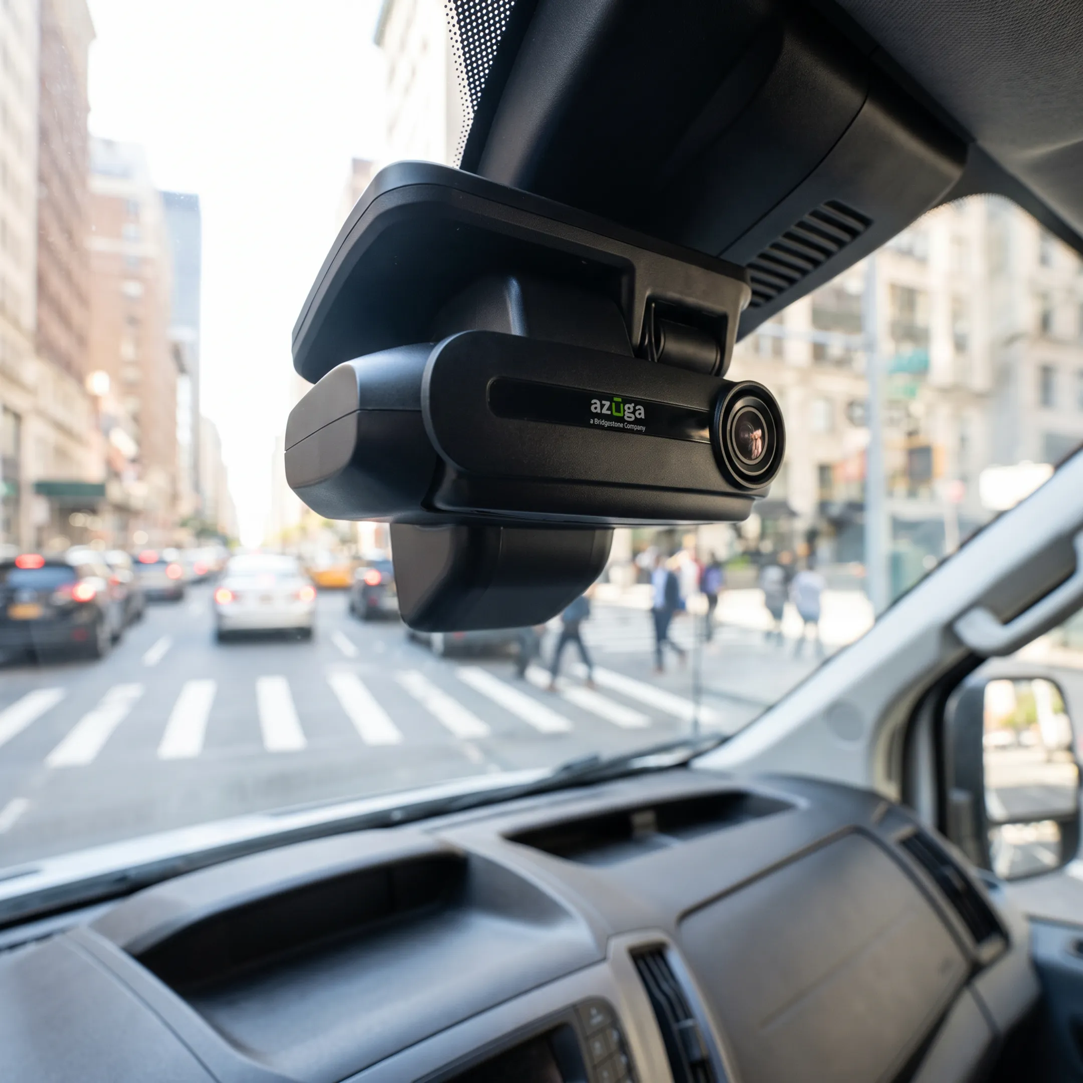 Trucking fleet dash cam system