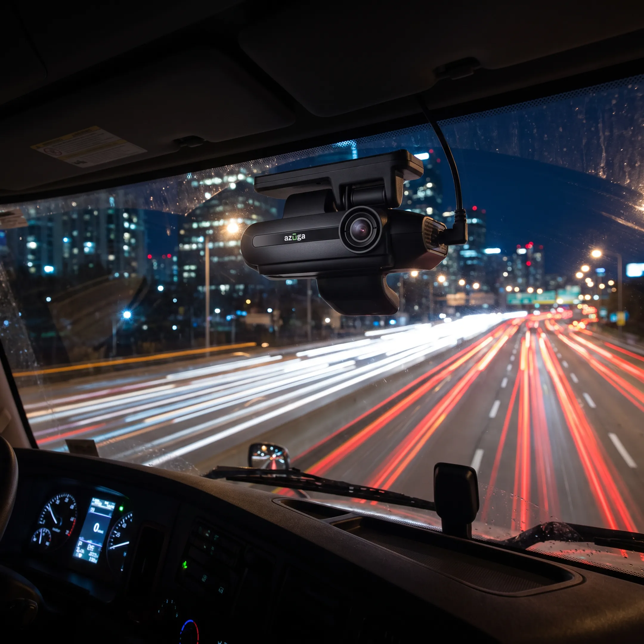 Waste management fleet camera system