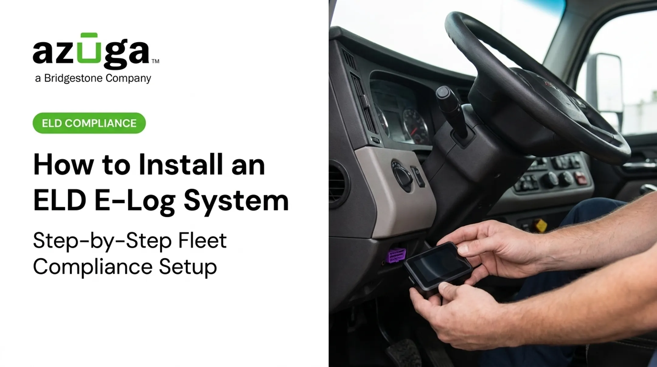 How to Install an ELD E-Log System