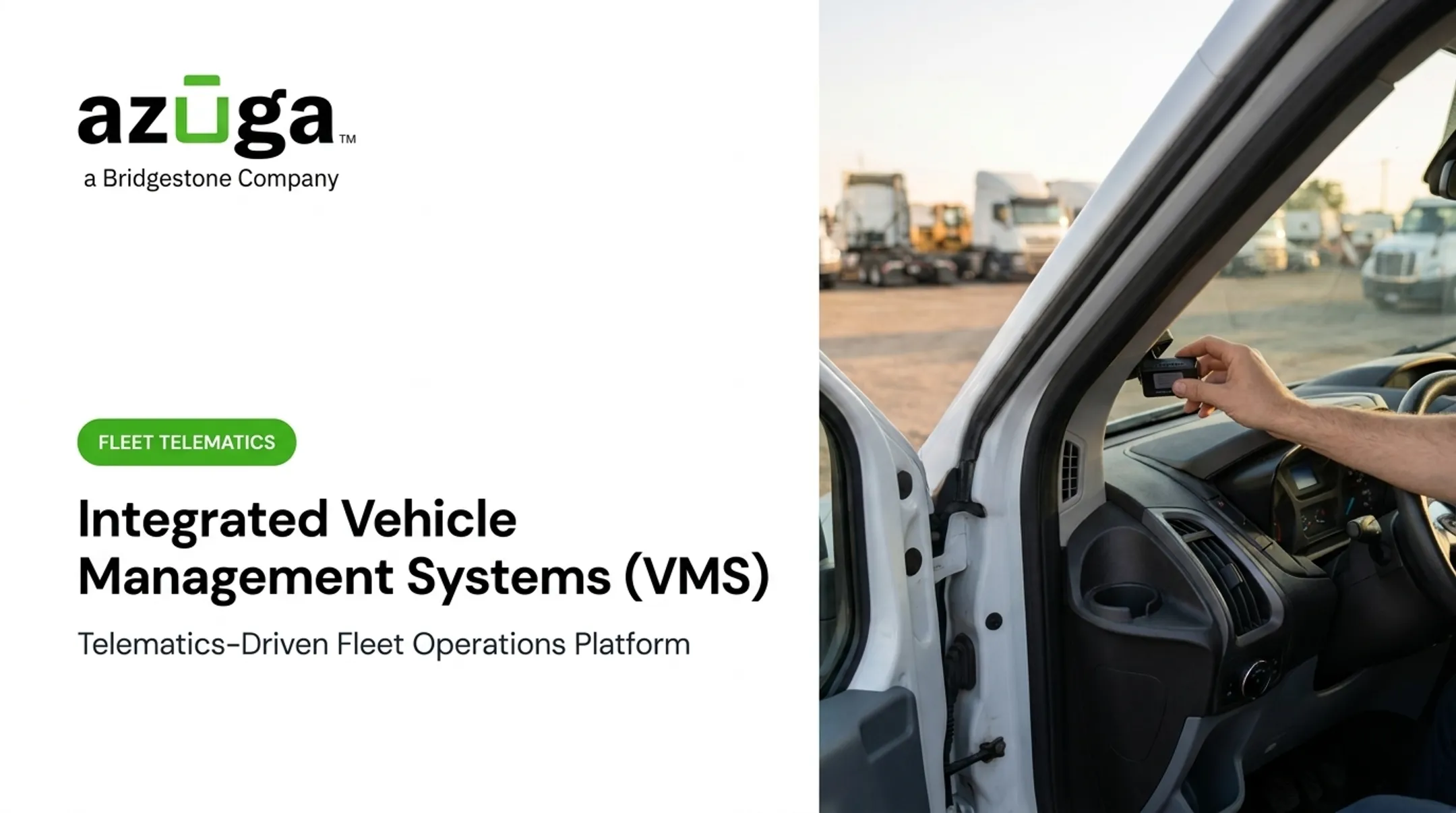 Integrated Vehicle Management Systems (VMS)