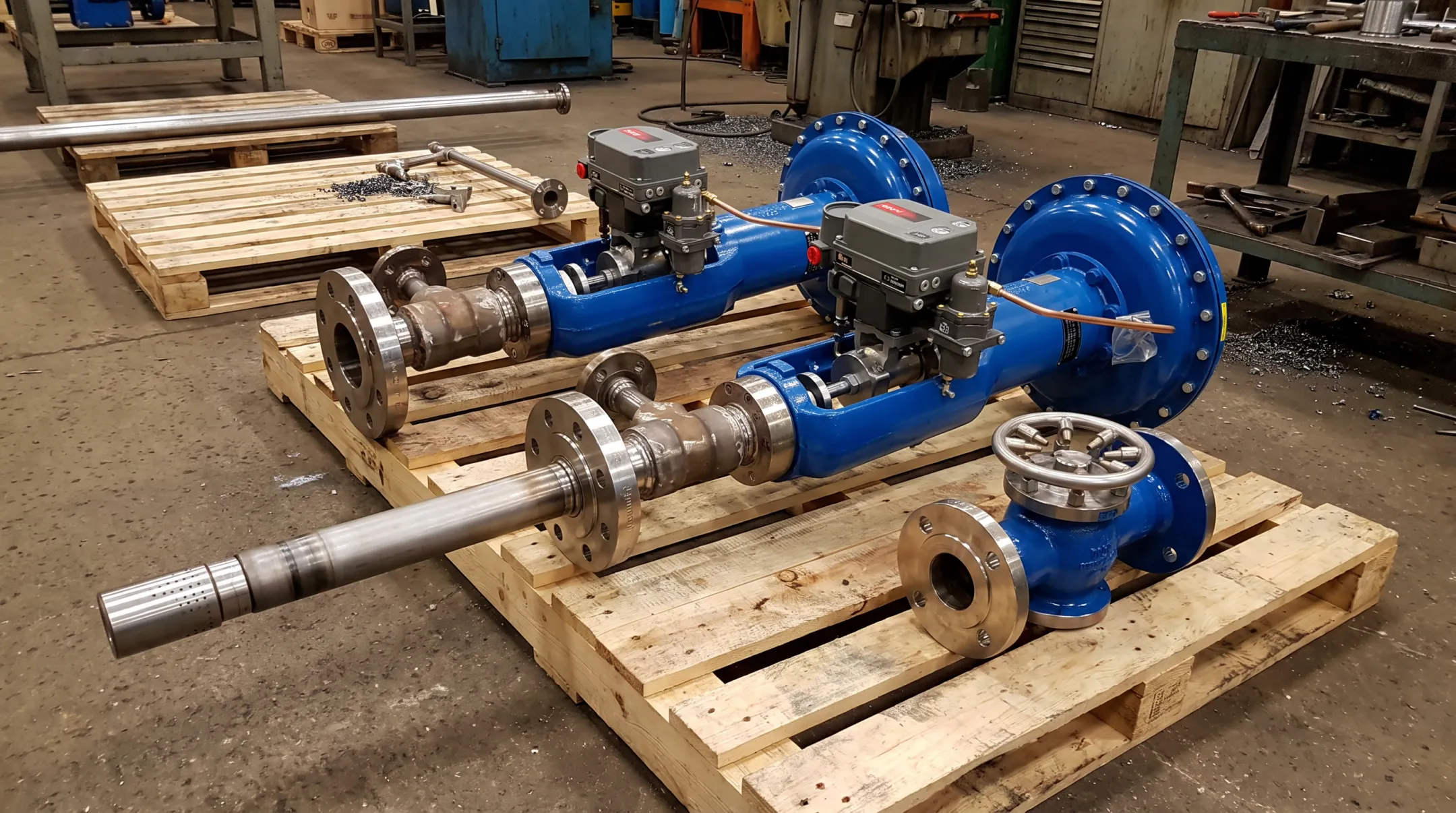 B-Tech Valve LPD and SPAD desuperheater assemblies for steam piping