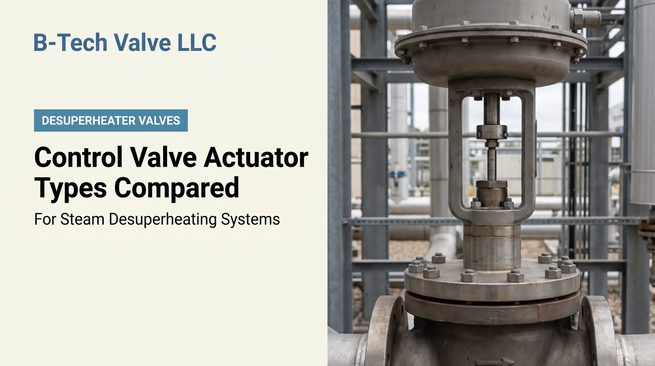 Control Valve Actuator Types Compared