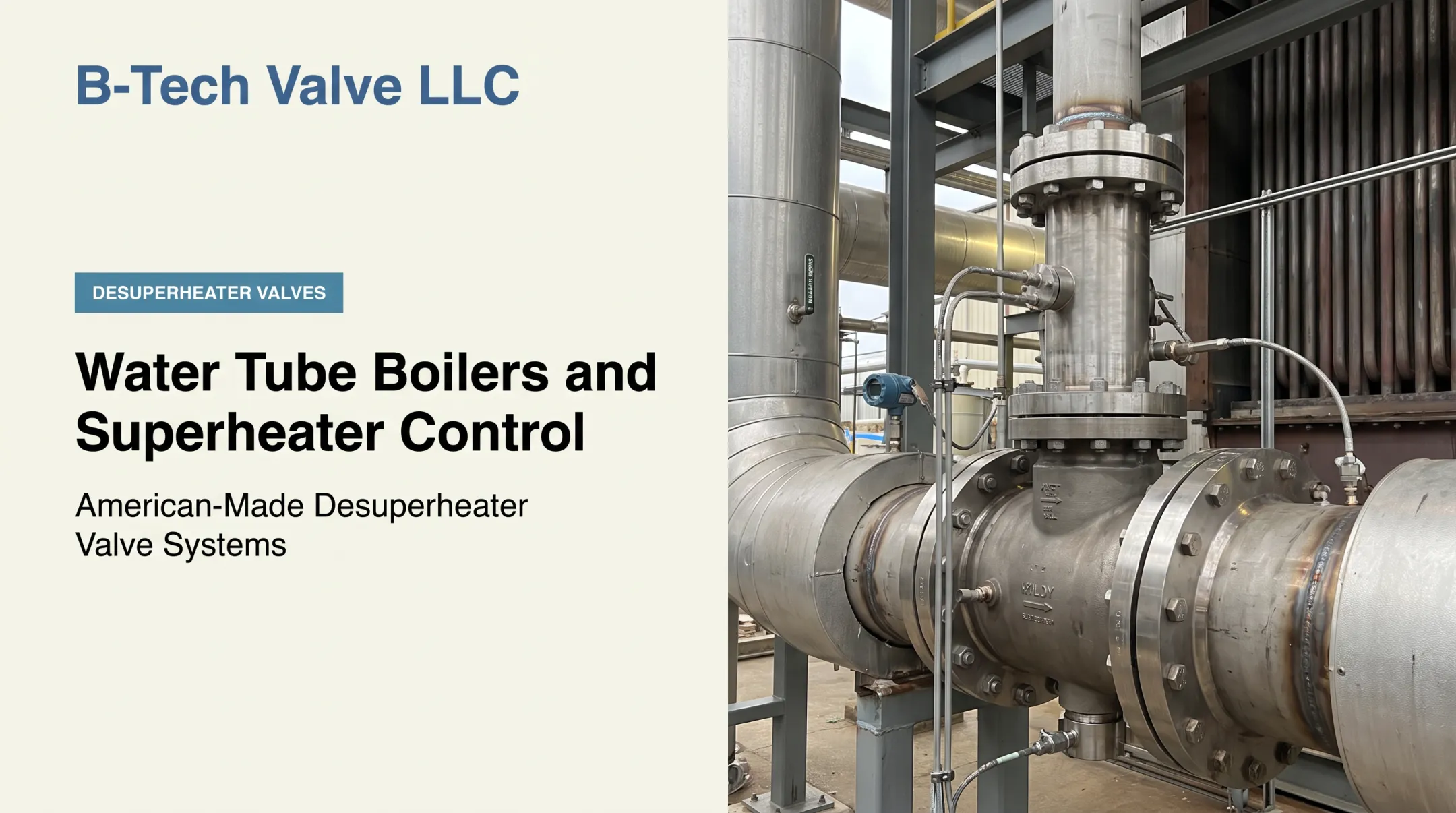 Water Tube Boilers and Superheater Control