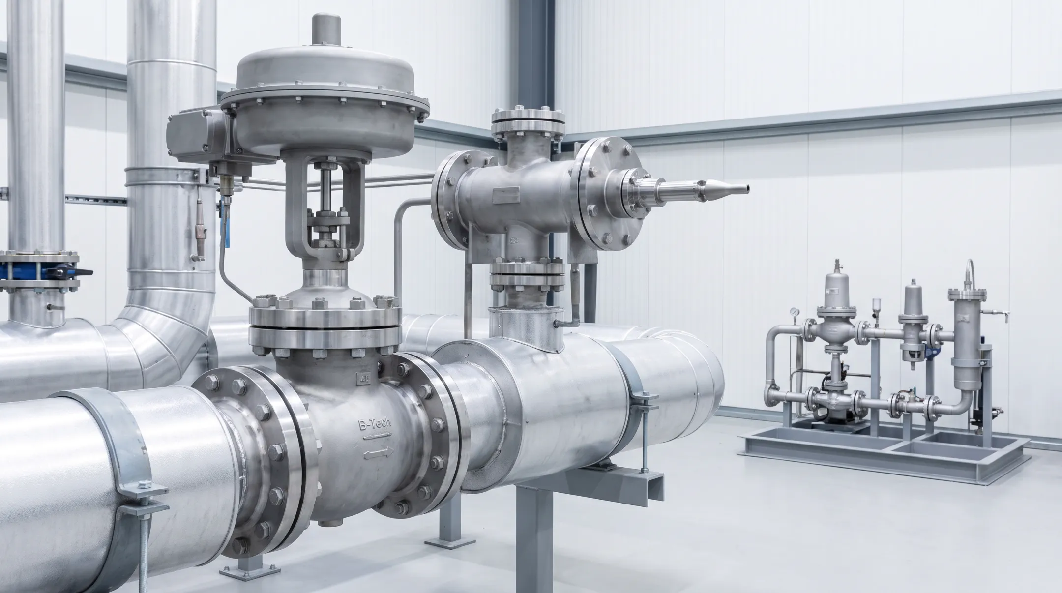 B-Tech steam desuperheater valve assemblies for industrial piping