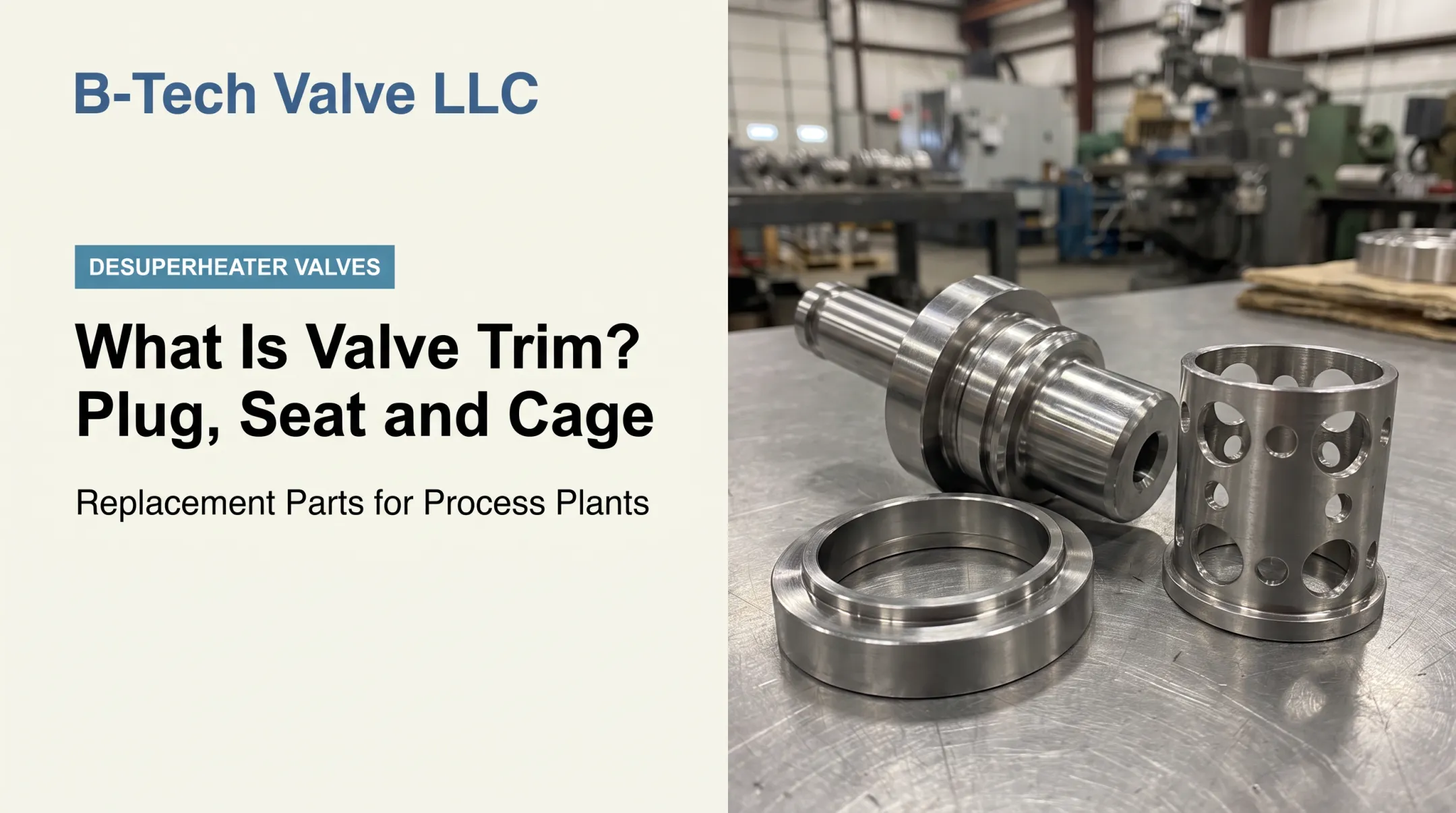 What Is Valve Trim? Plug, Seat and Cage
