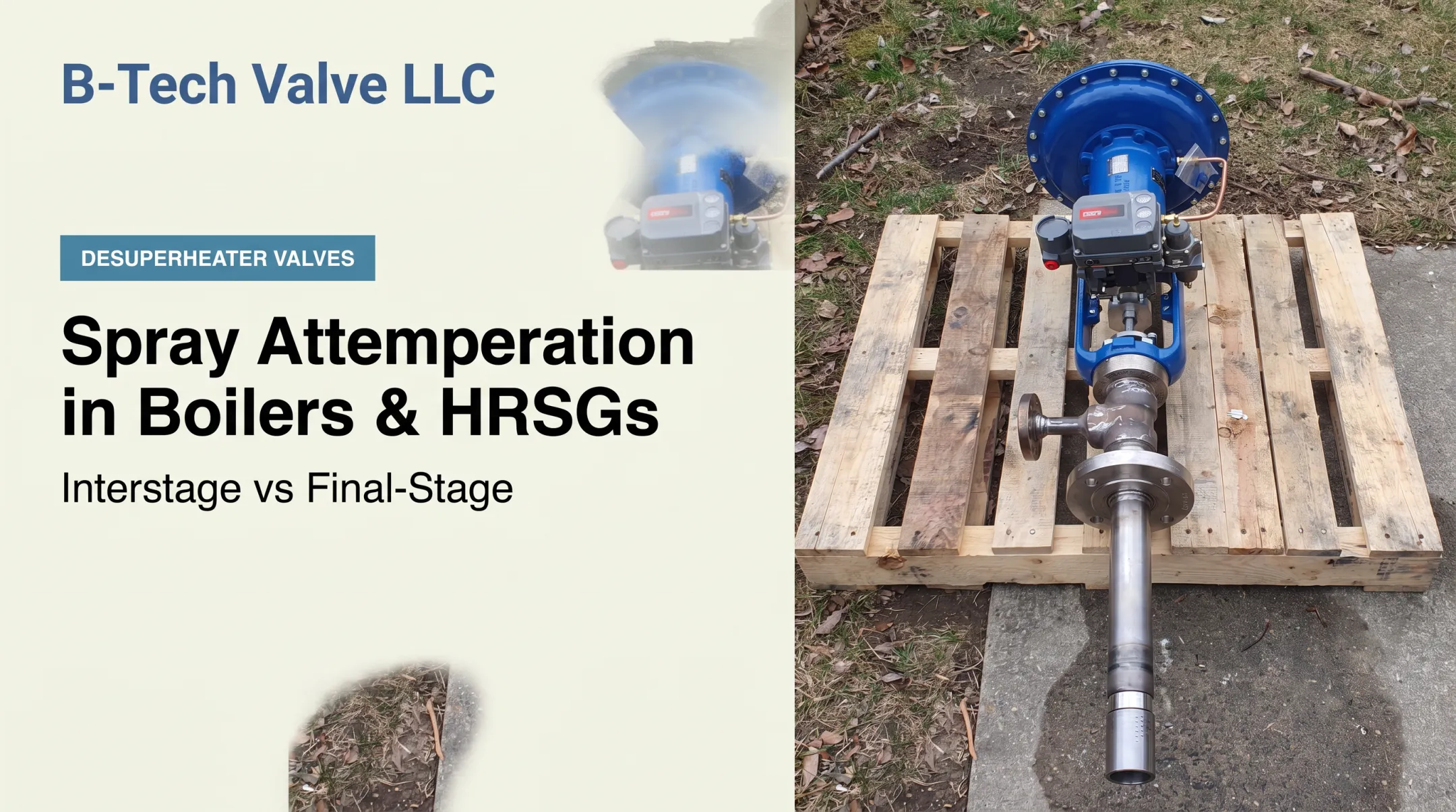 Spray Attemperation in Boilers & HRSGs: Interstage vs Final-Stage