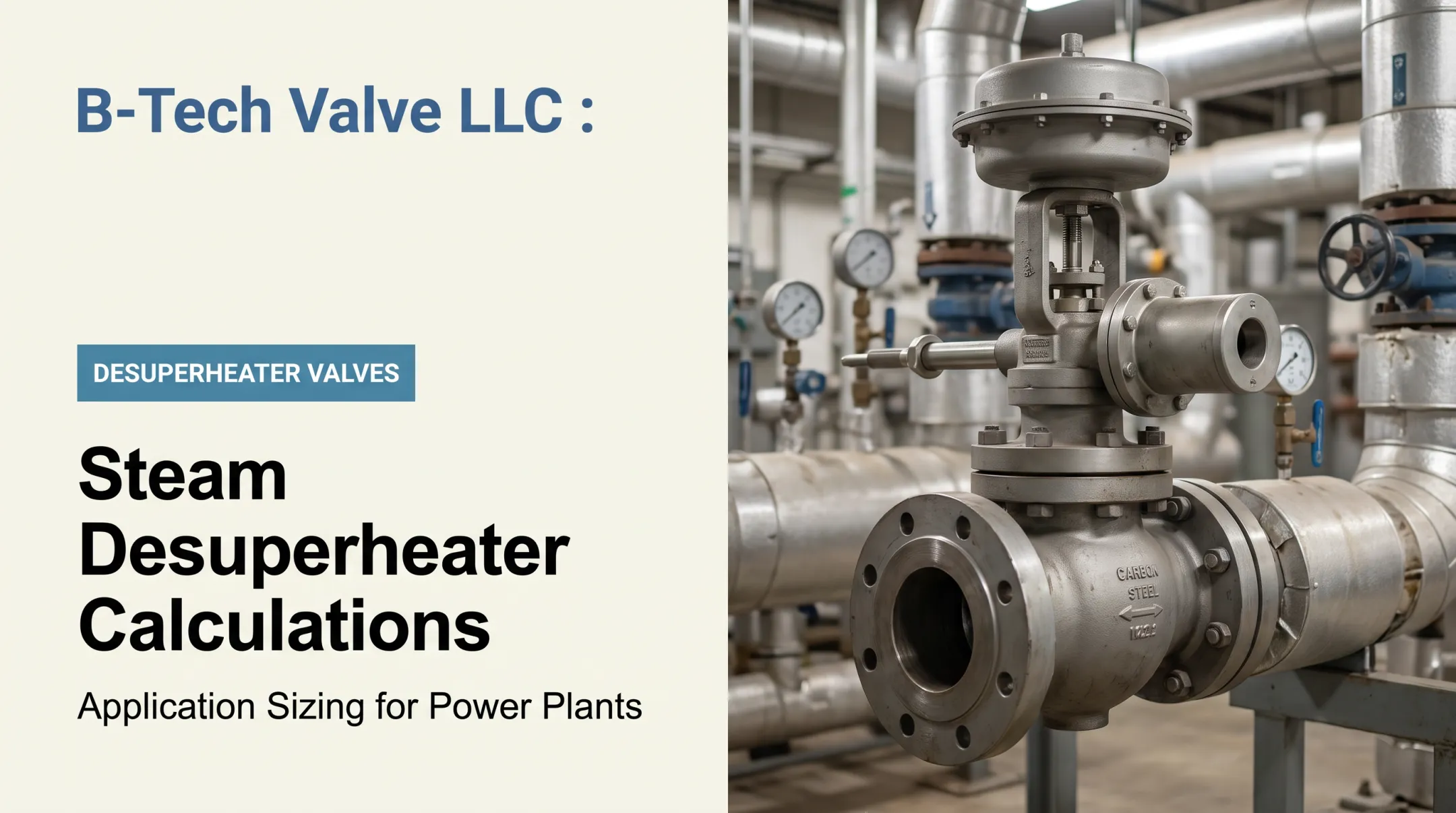 Steam Desuperheater Calculations