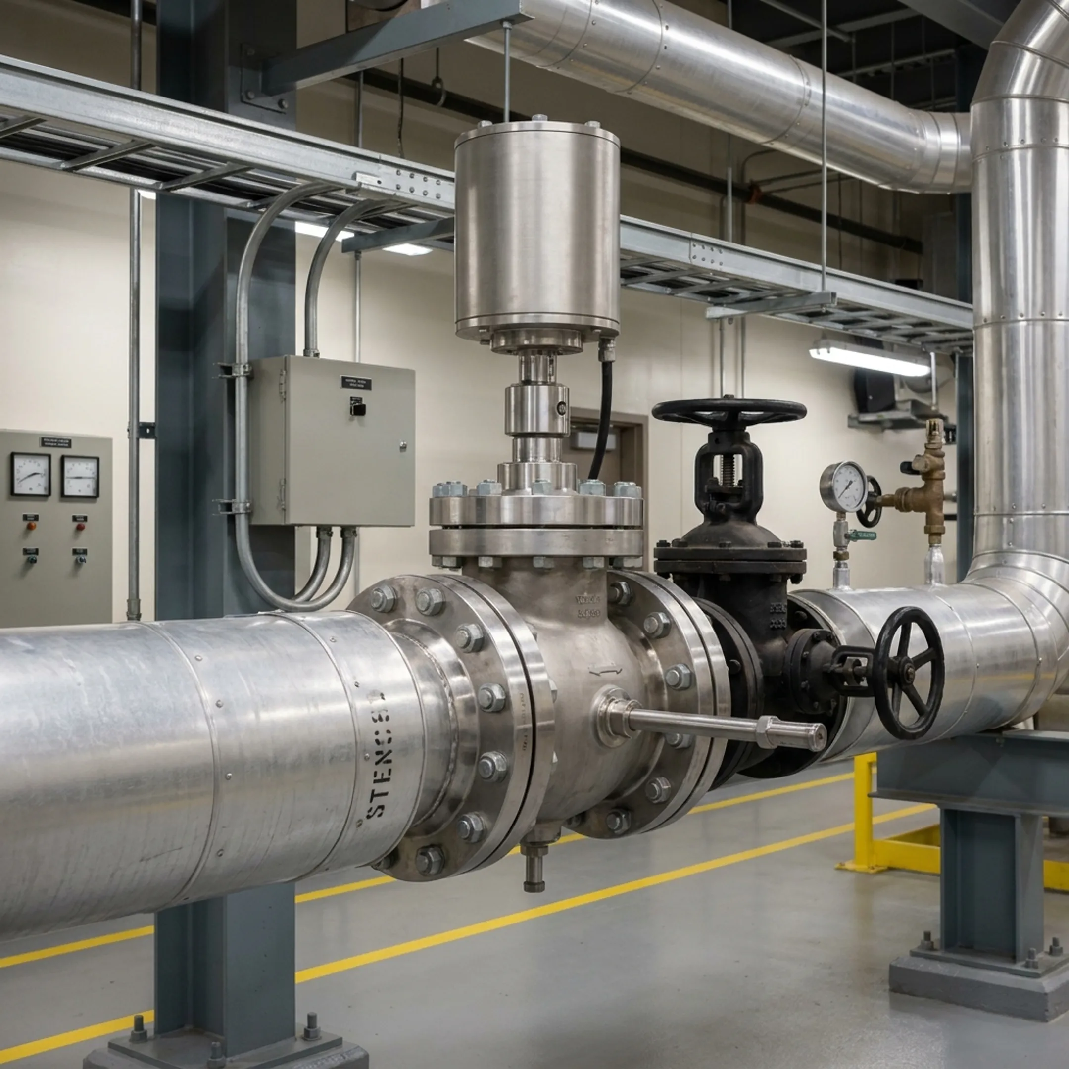 Process plant steam system