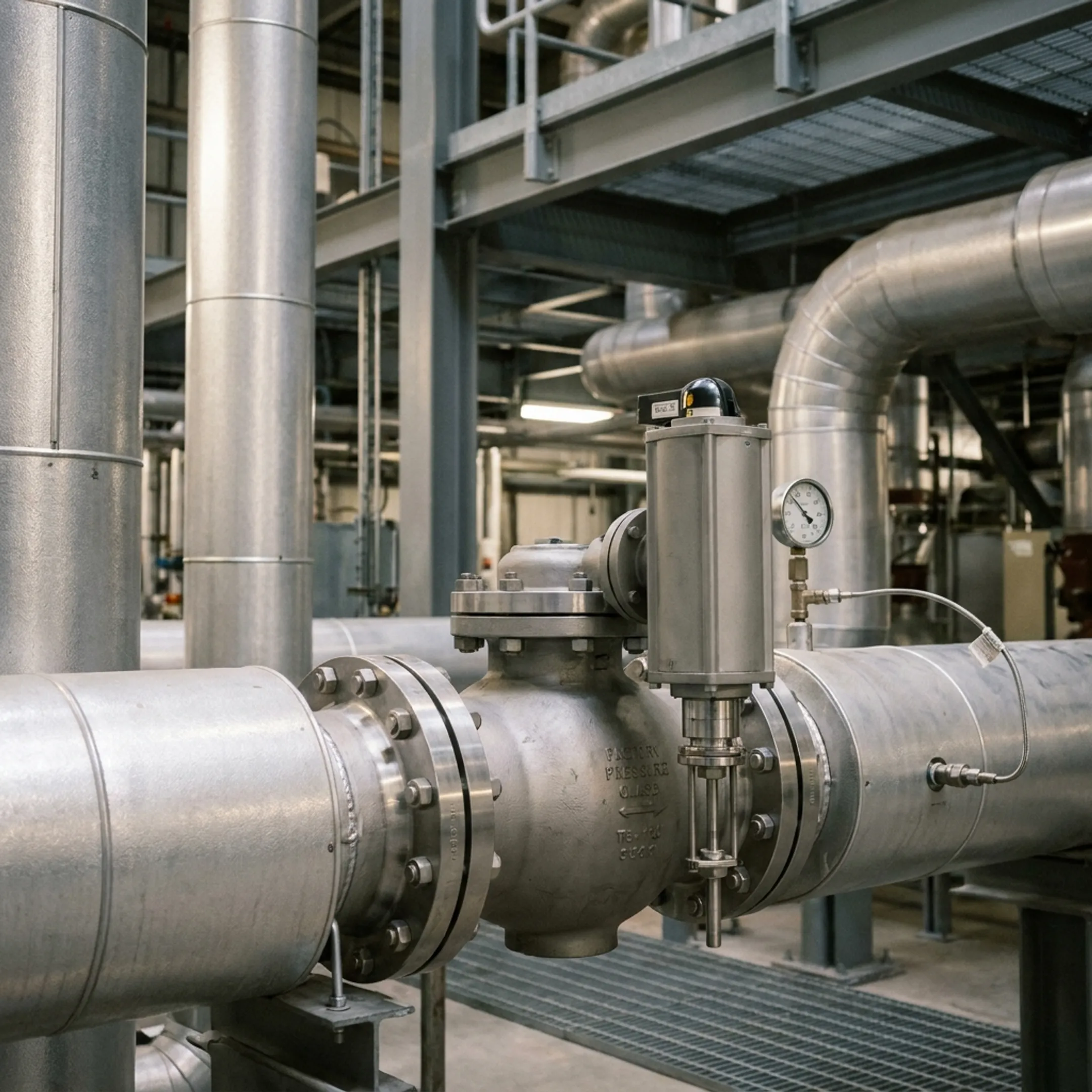 Desuperheater in a power plant steam system