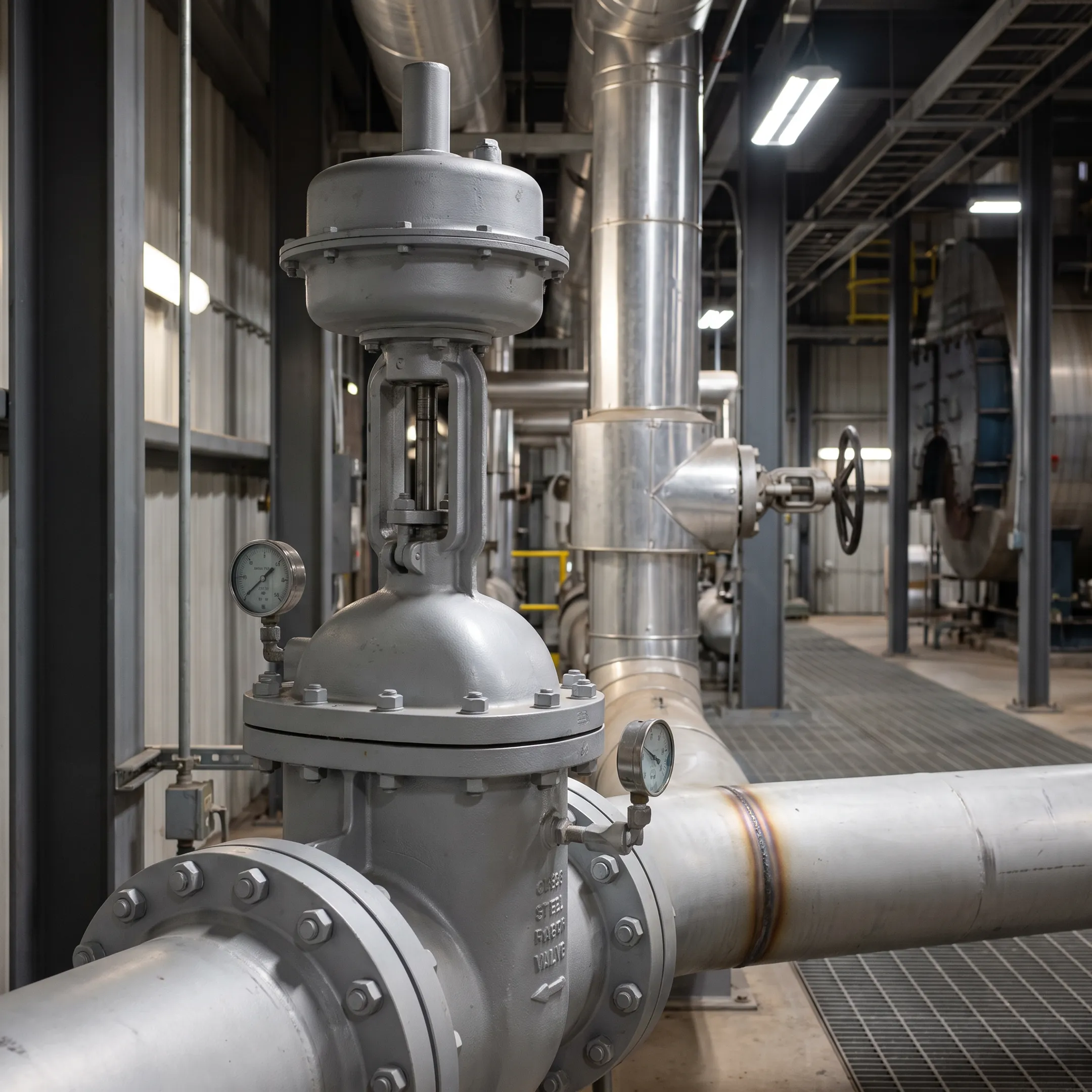 Desuperheaters in a power plant steam system
