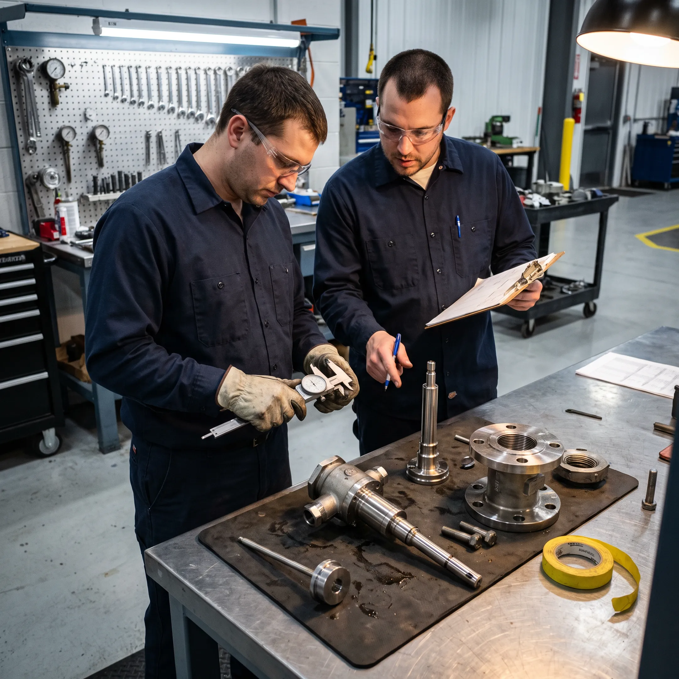 Desuperheater replacement parts for valve repair