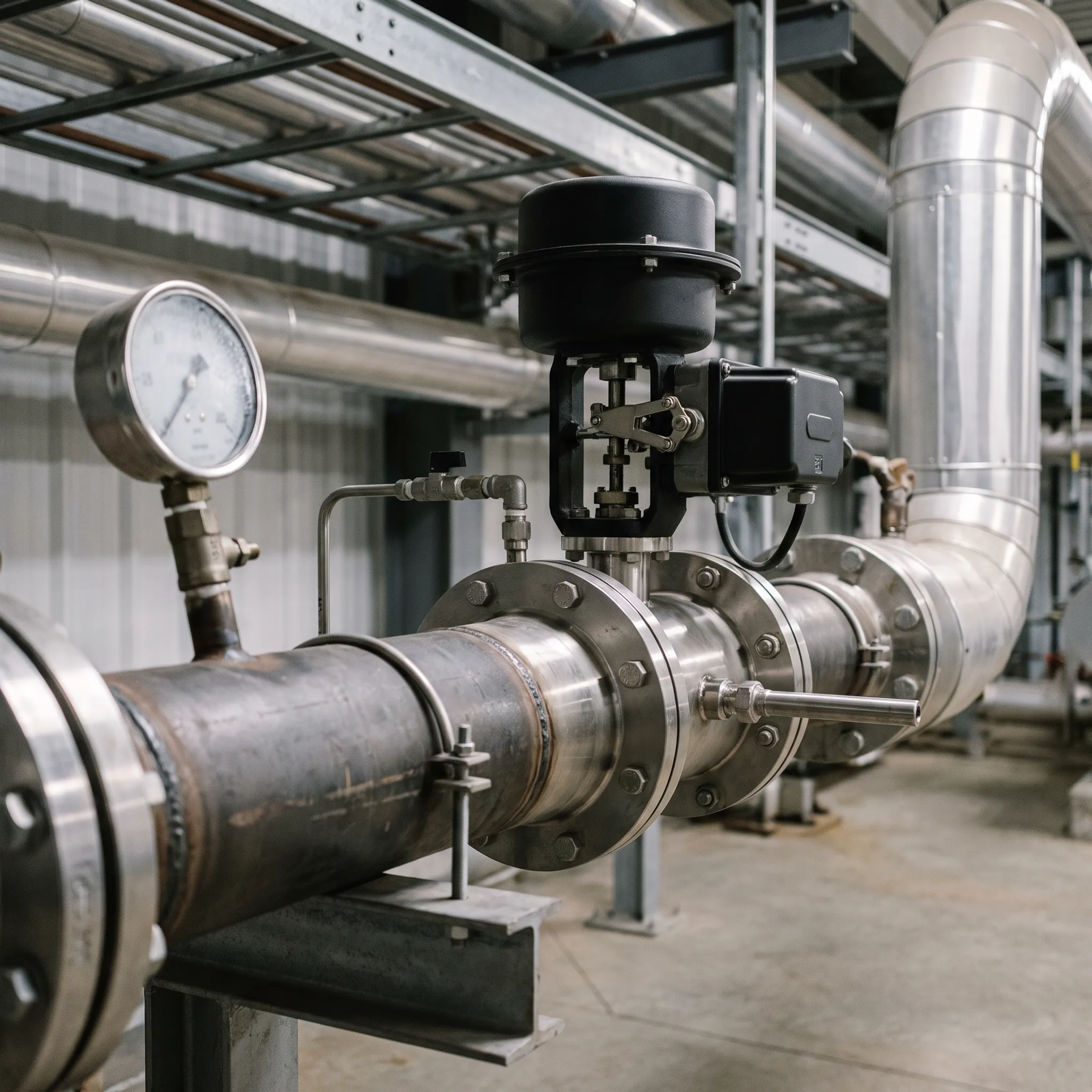 Process plant steam desuperheater application