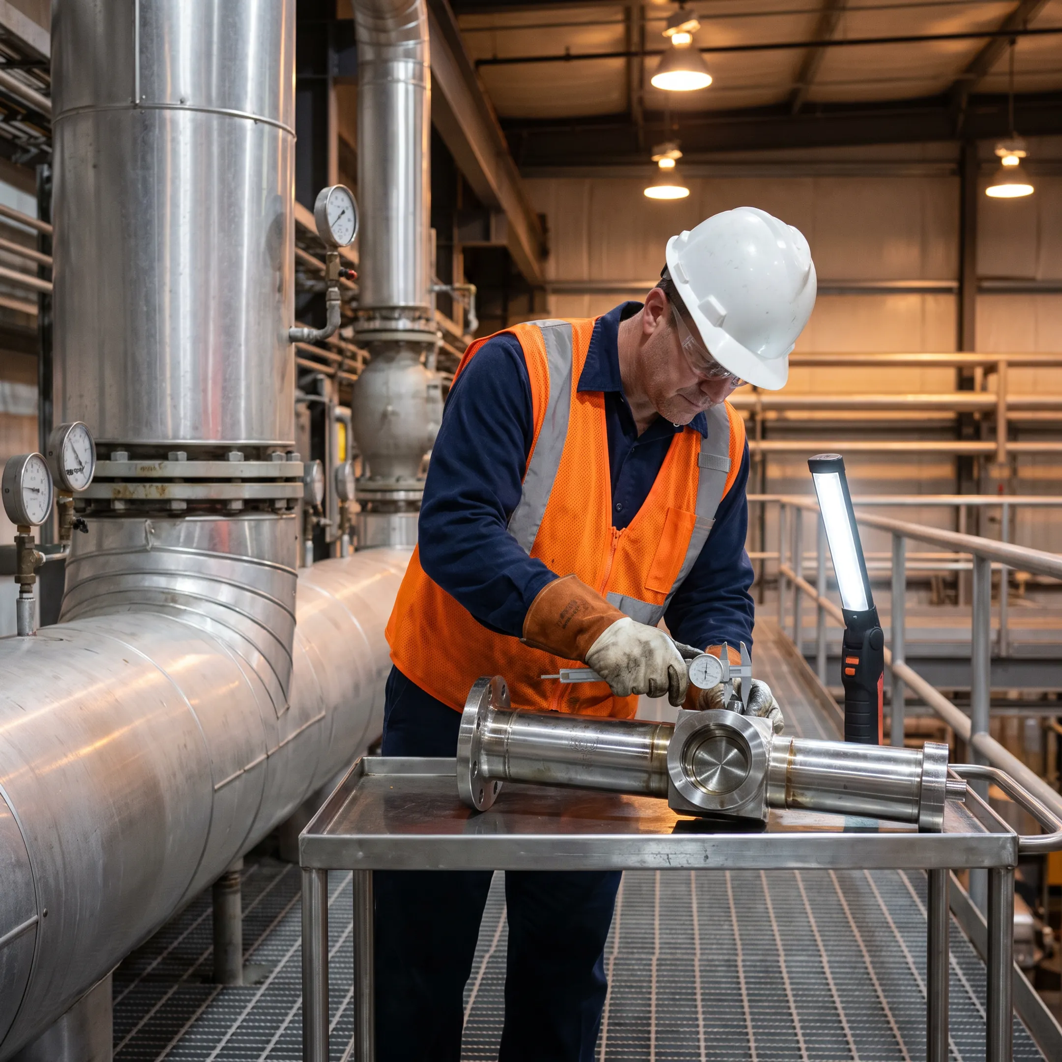 Desuperheater replacement in a power plant steam system